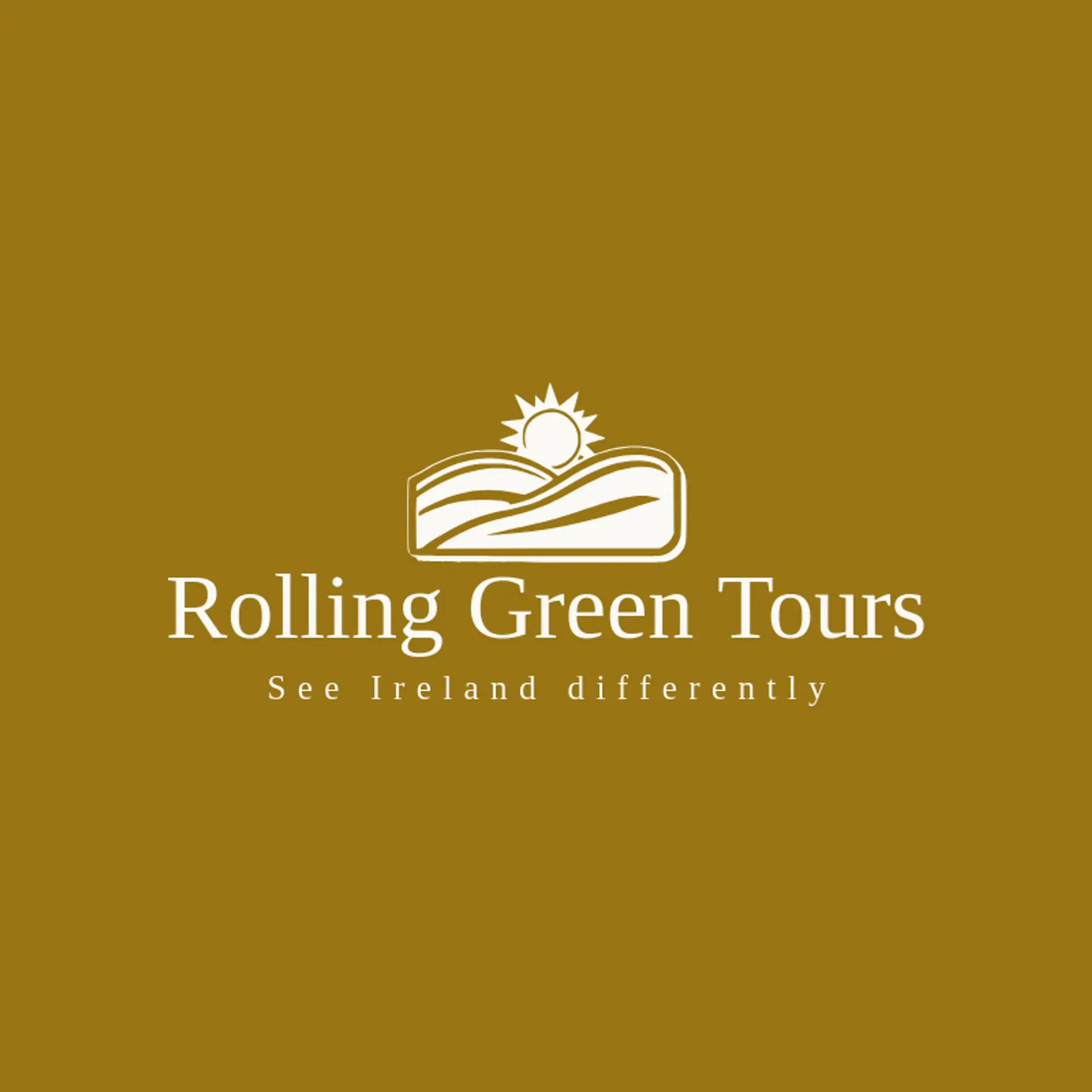 Rolling Green Tours logo for irish