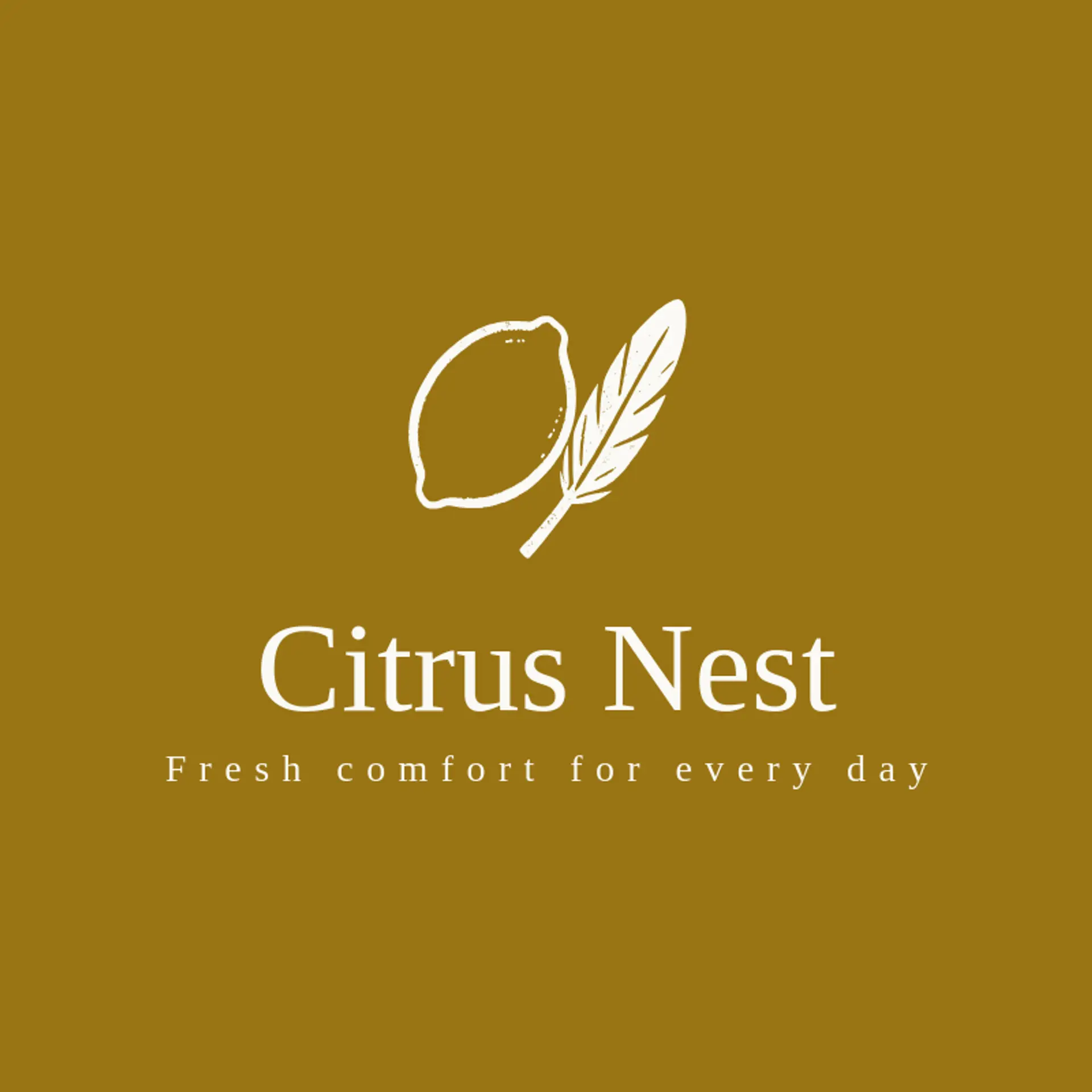 Citrus Nest logo for lemon