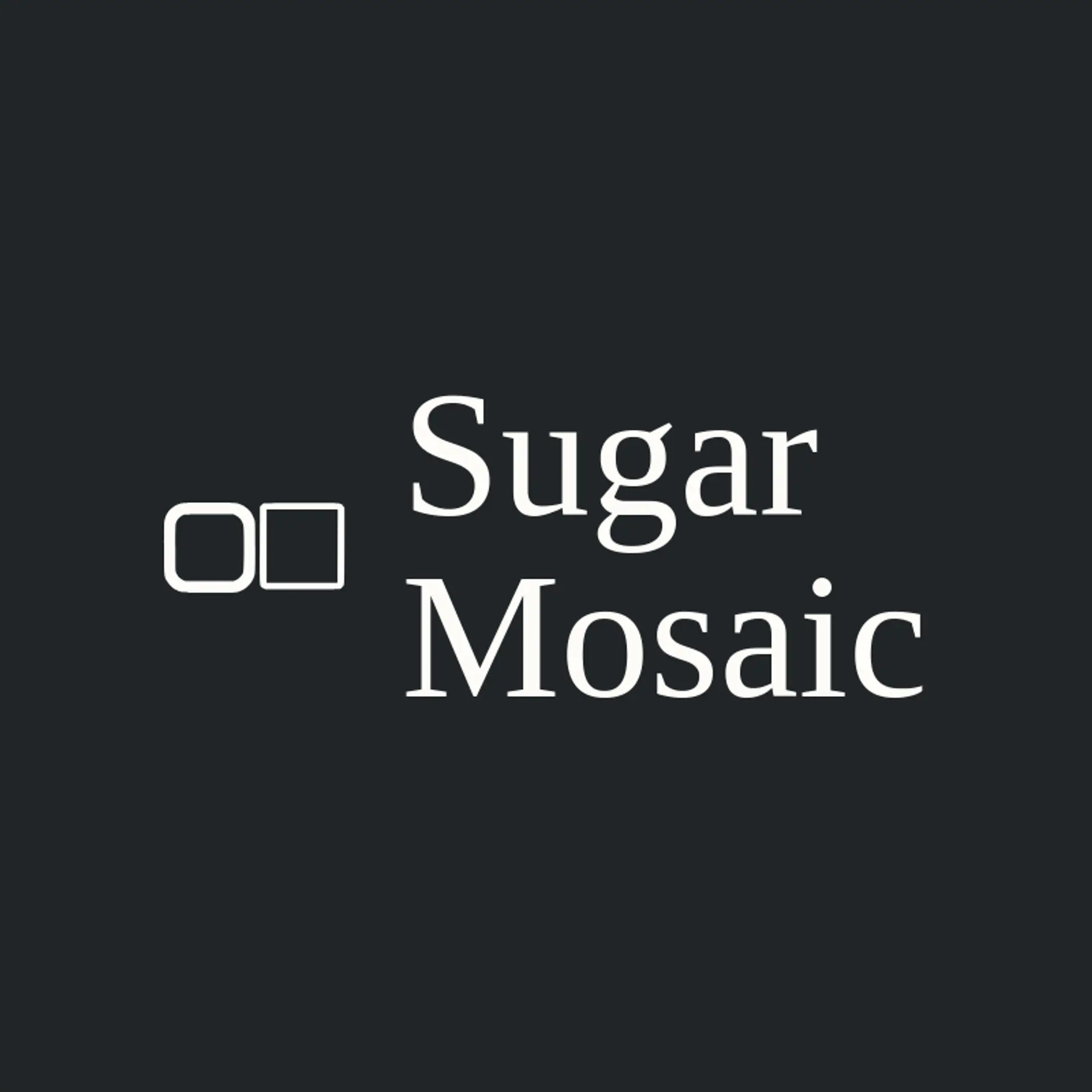 Sugar Mosaic logo for sugar