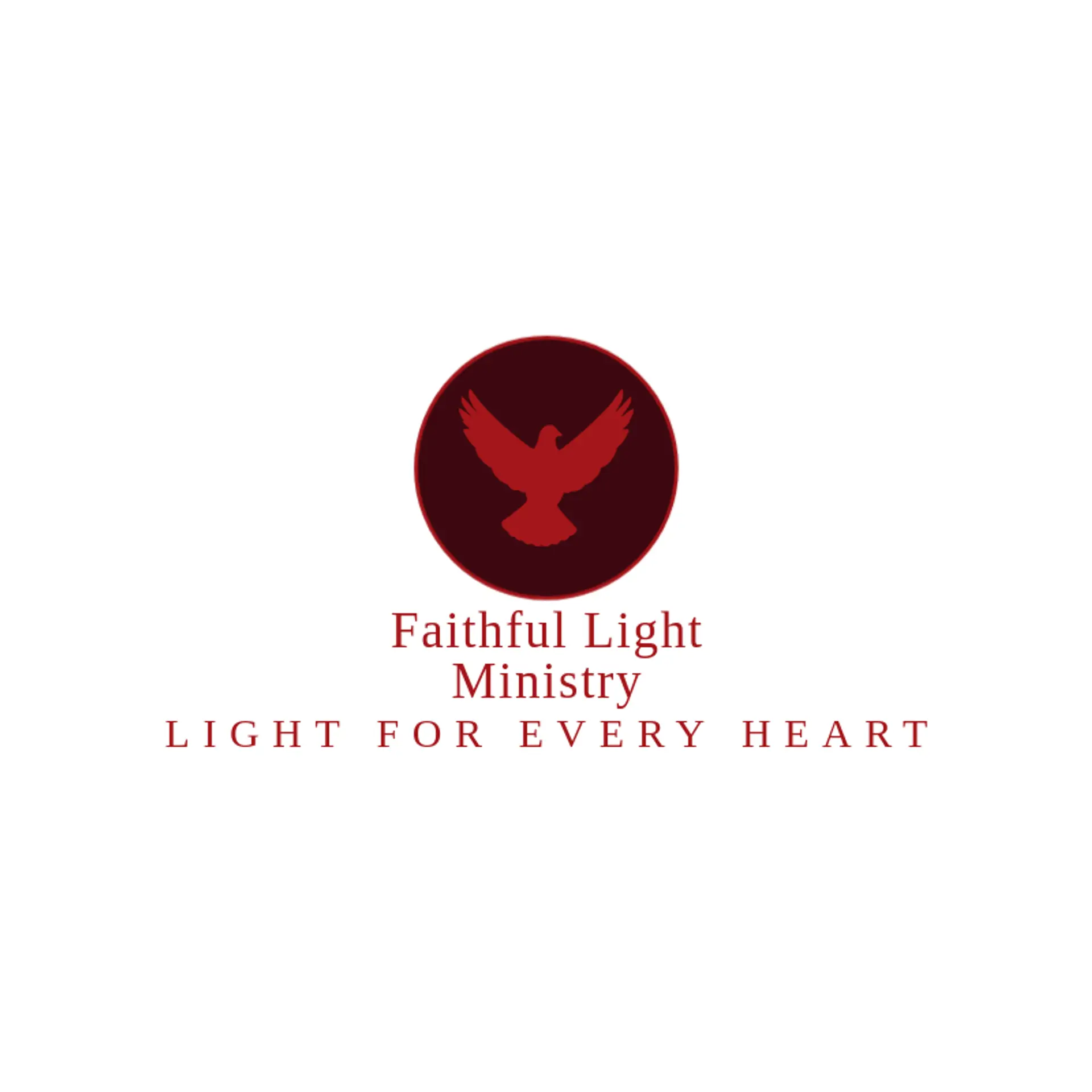Faithful Light Ministry logo for christian