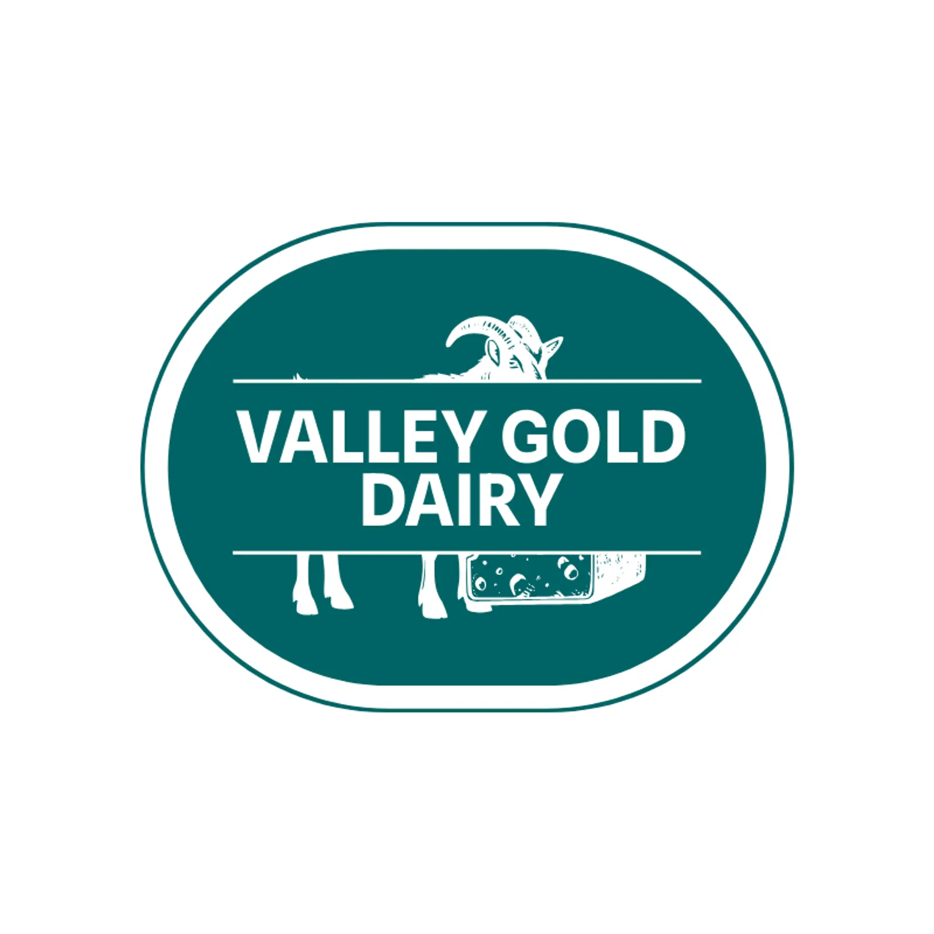 Valley Gold Dairy logo for goat