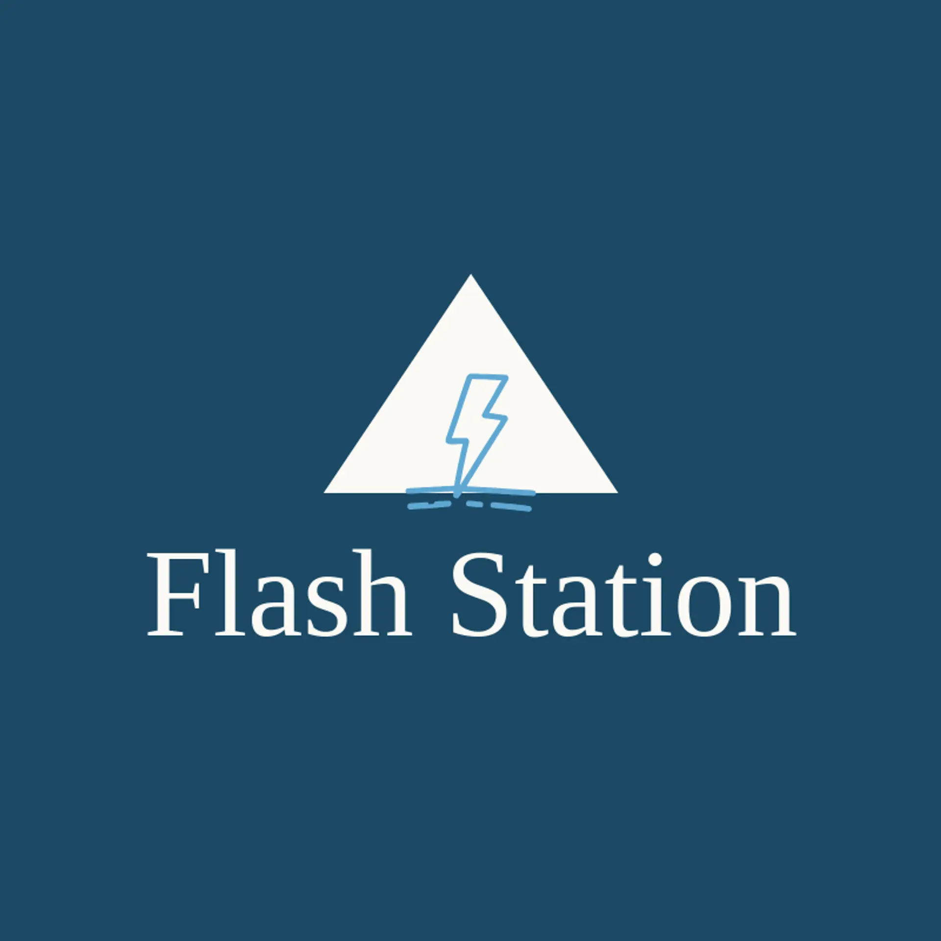 Flash Station logo for charger
