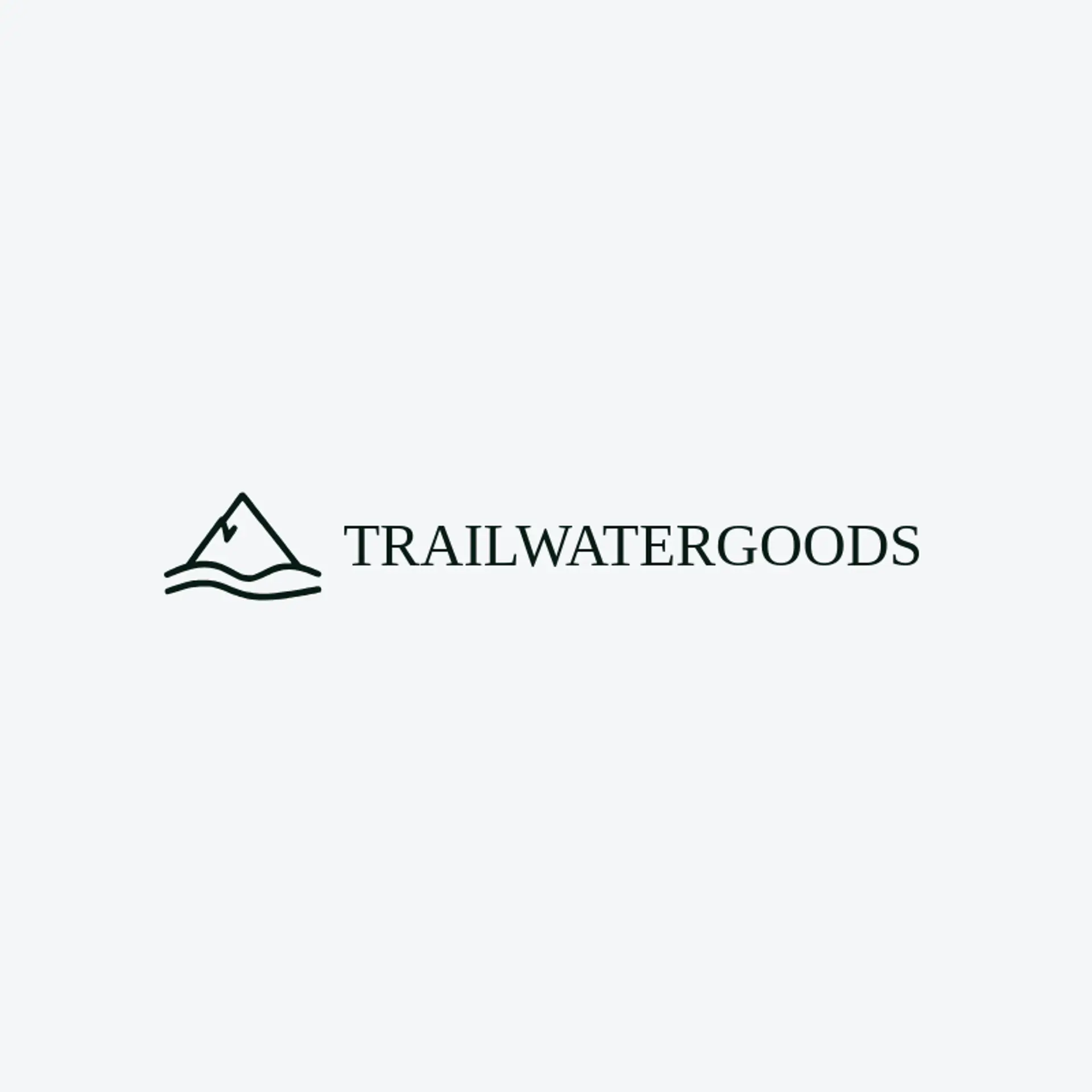 Trailwater Goods logo for river