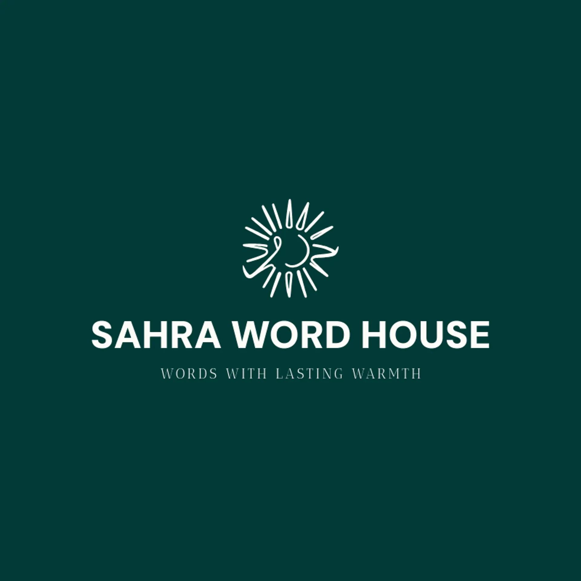 Sahra Word House logo for arabic
