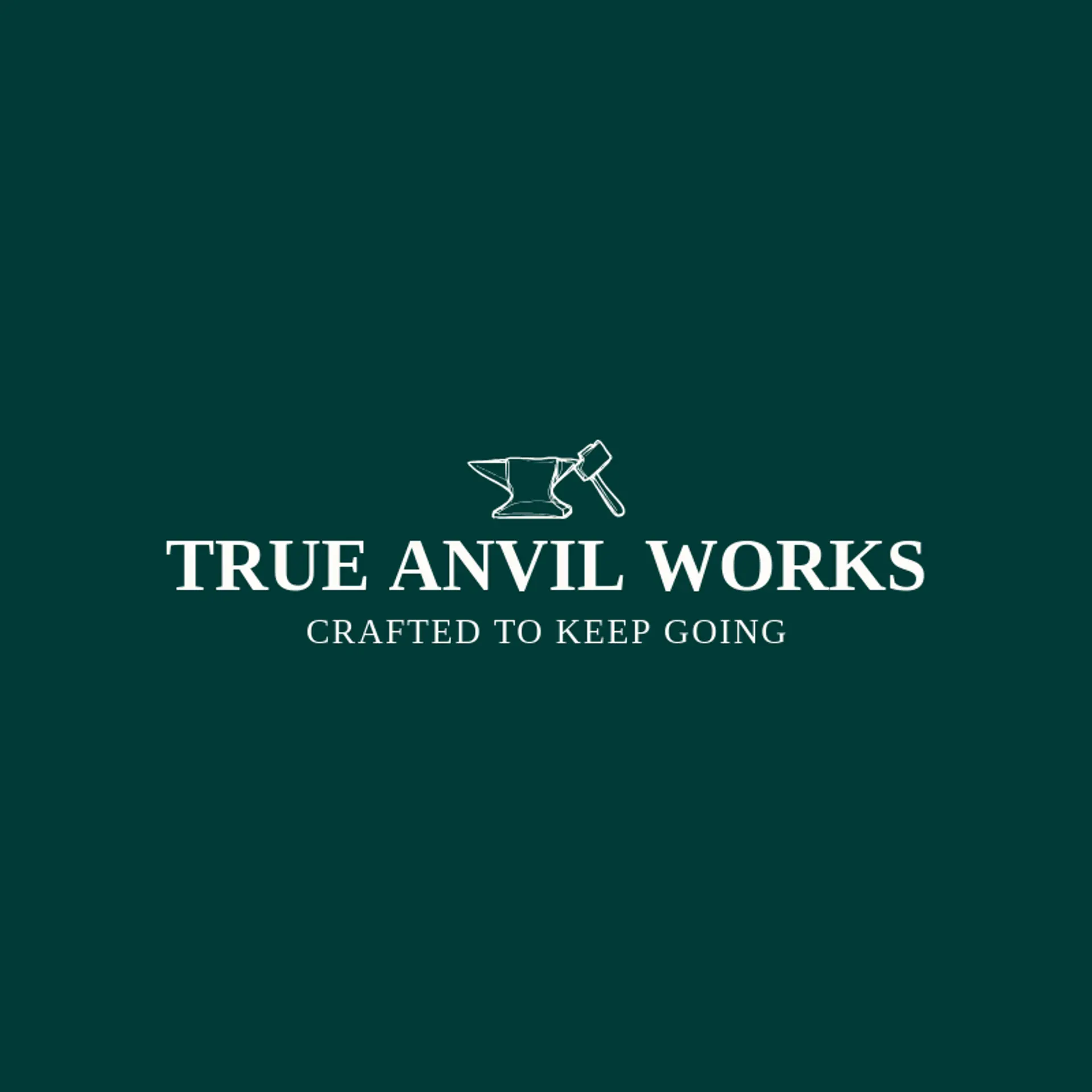 True Anvil Works logo for hammer