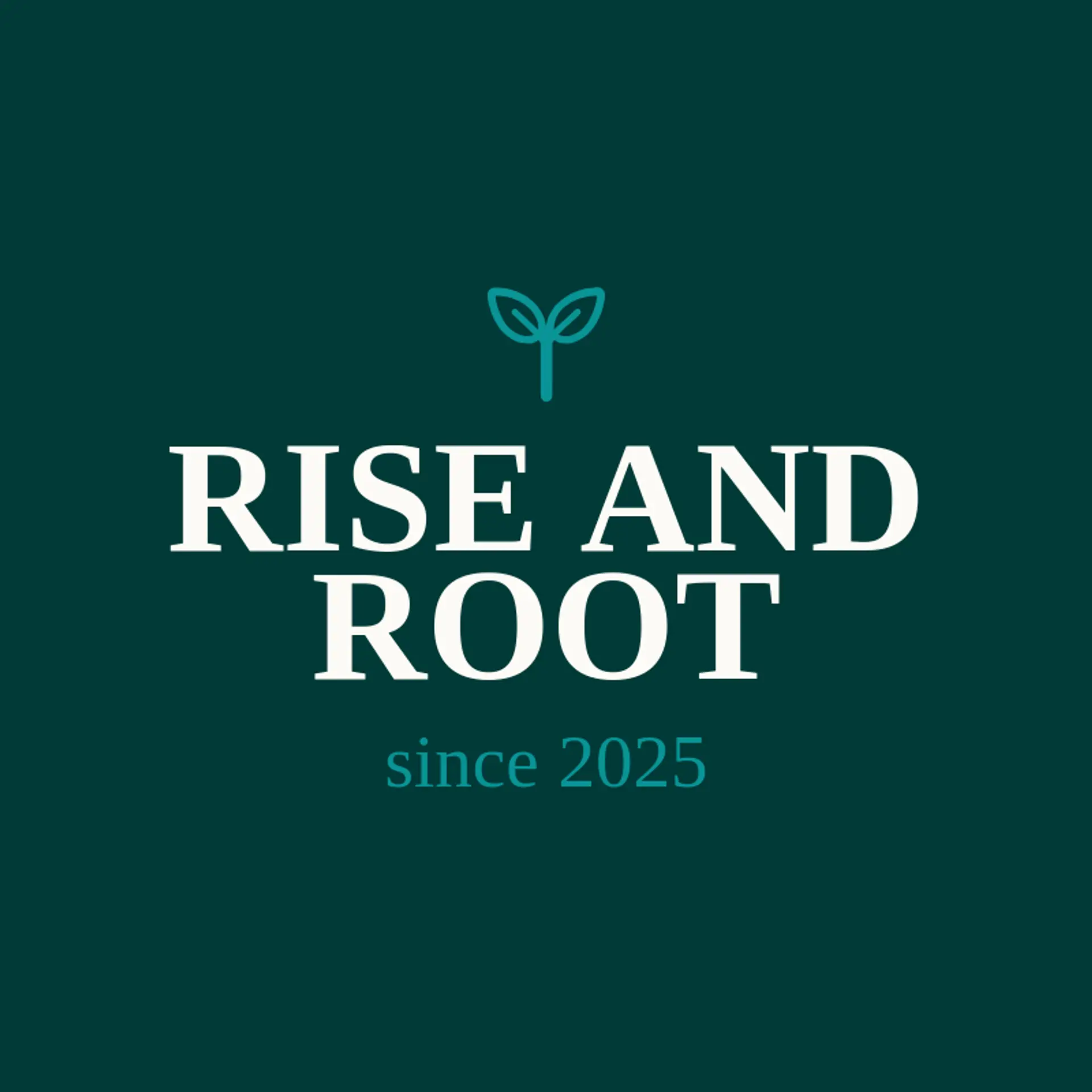 Rise And Root logo for spring