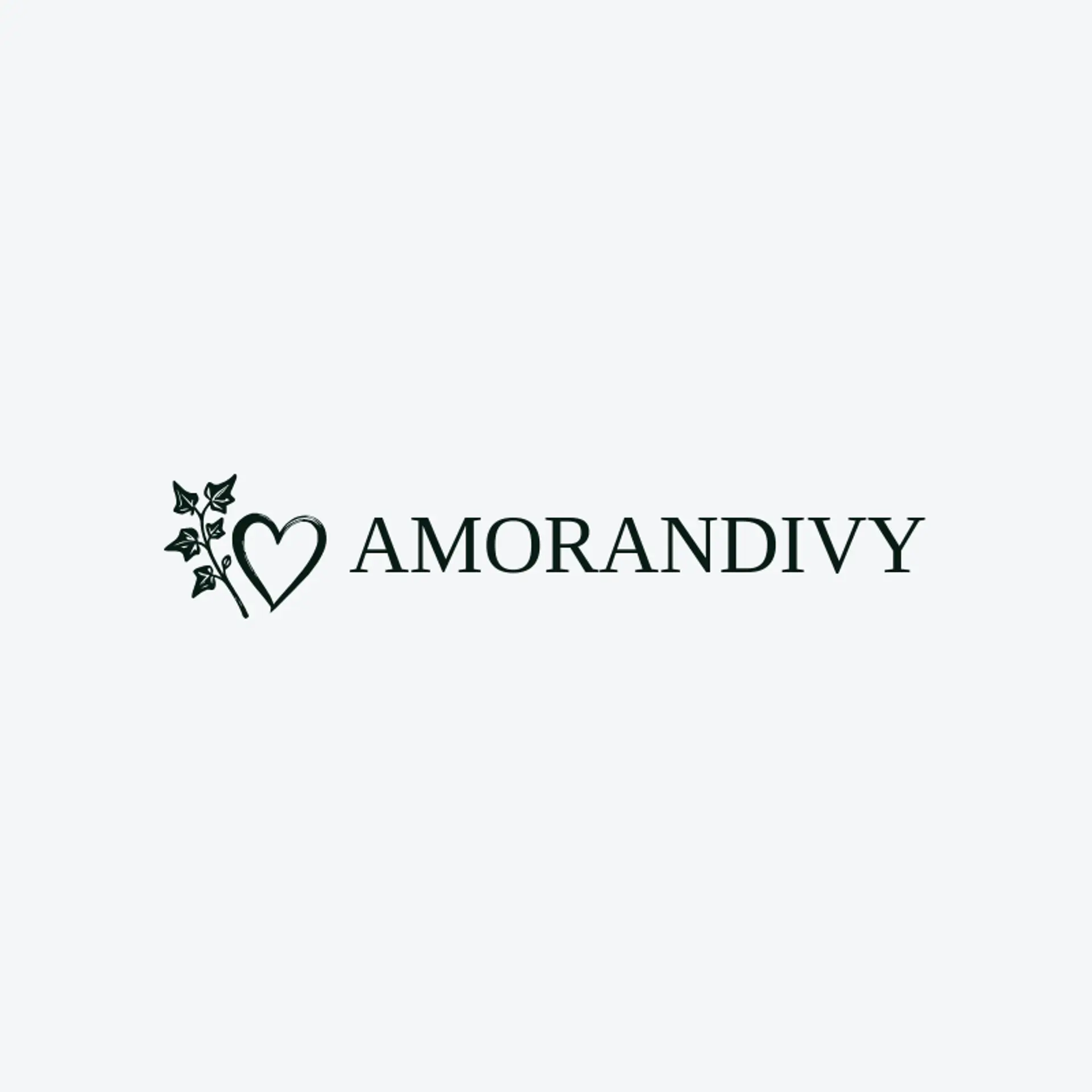 Amor and Ivy logo for lover