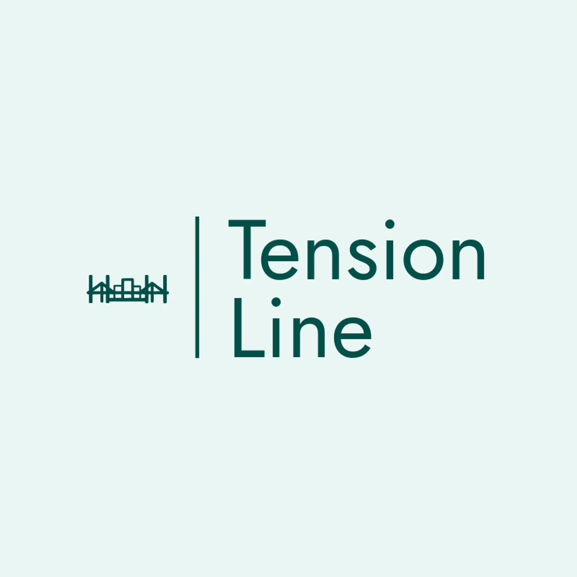 Tension Line logo for bridge