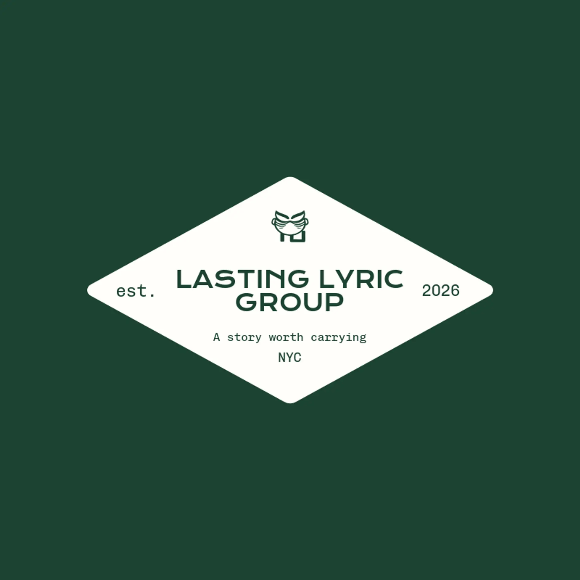Lasting Lyric Group logo for opera