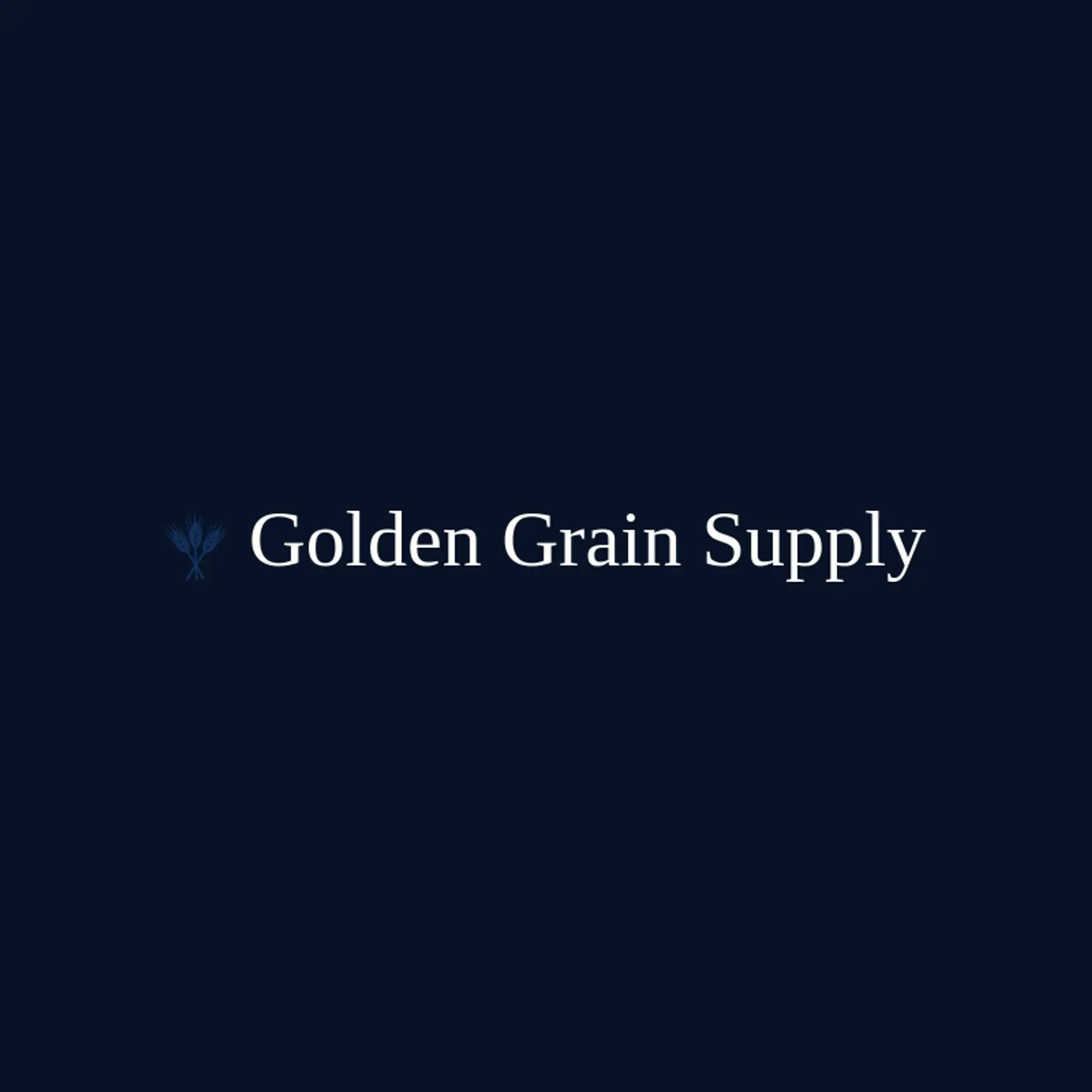 Golden Grain Supply logo for harvest
