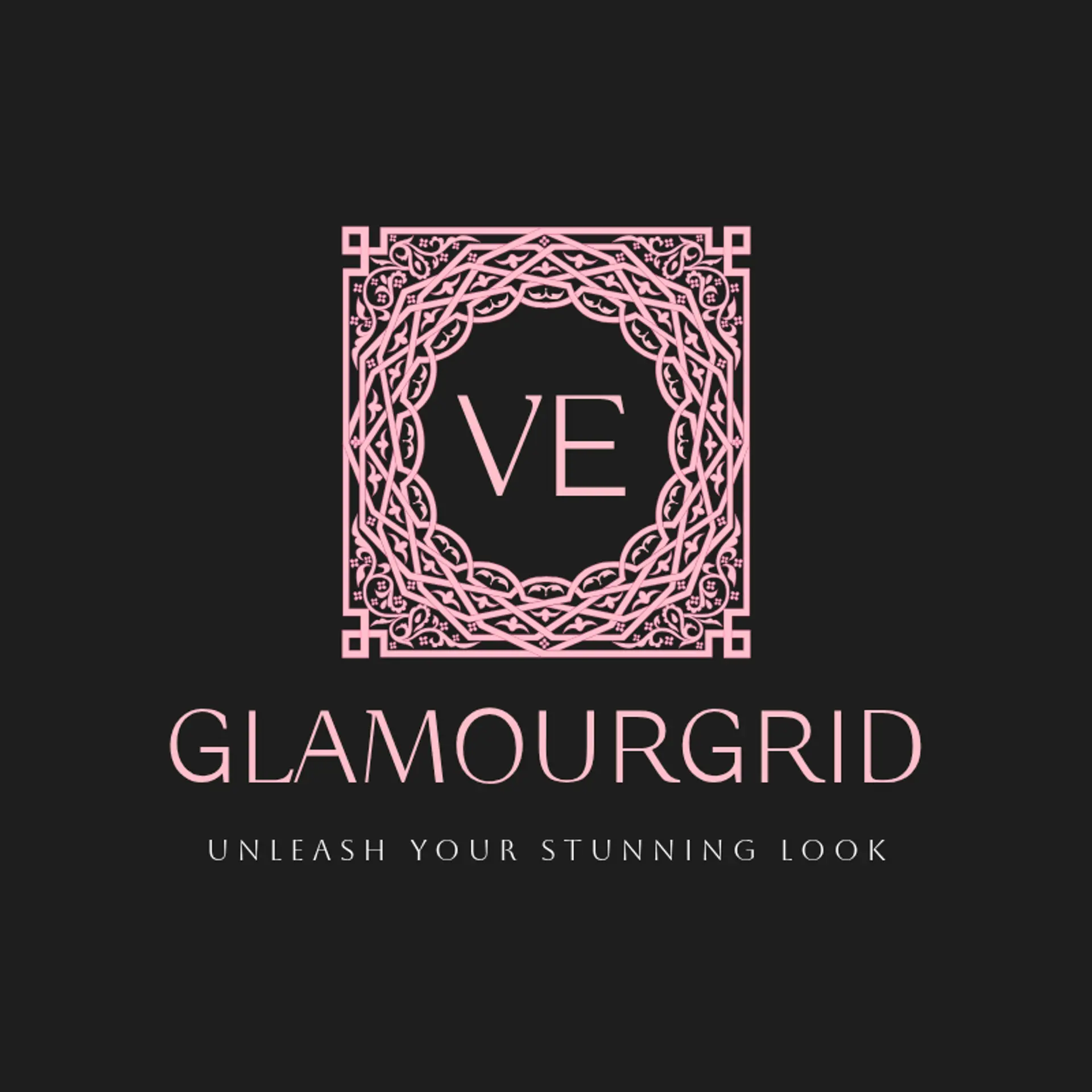GlamourGrid logo for fashion company