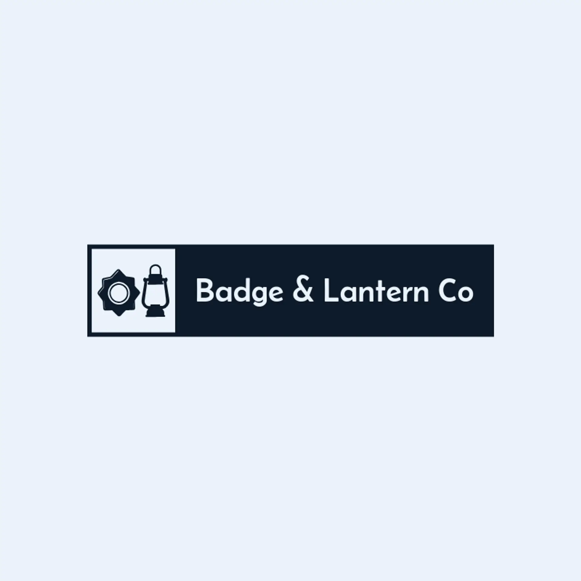 Badge & Lantern Co logo for detective