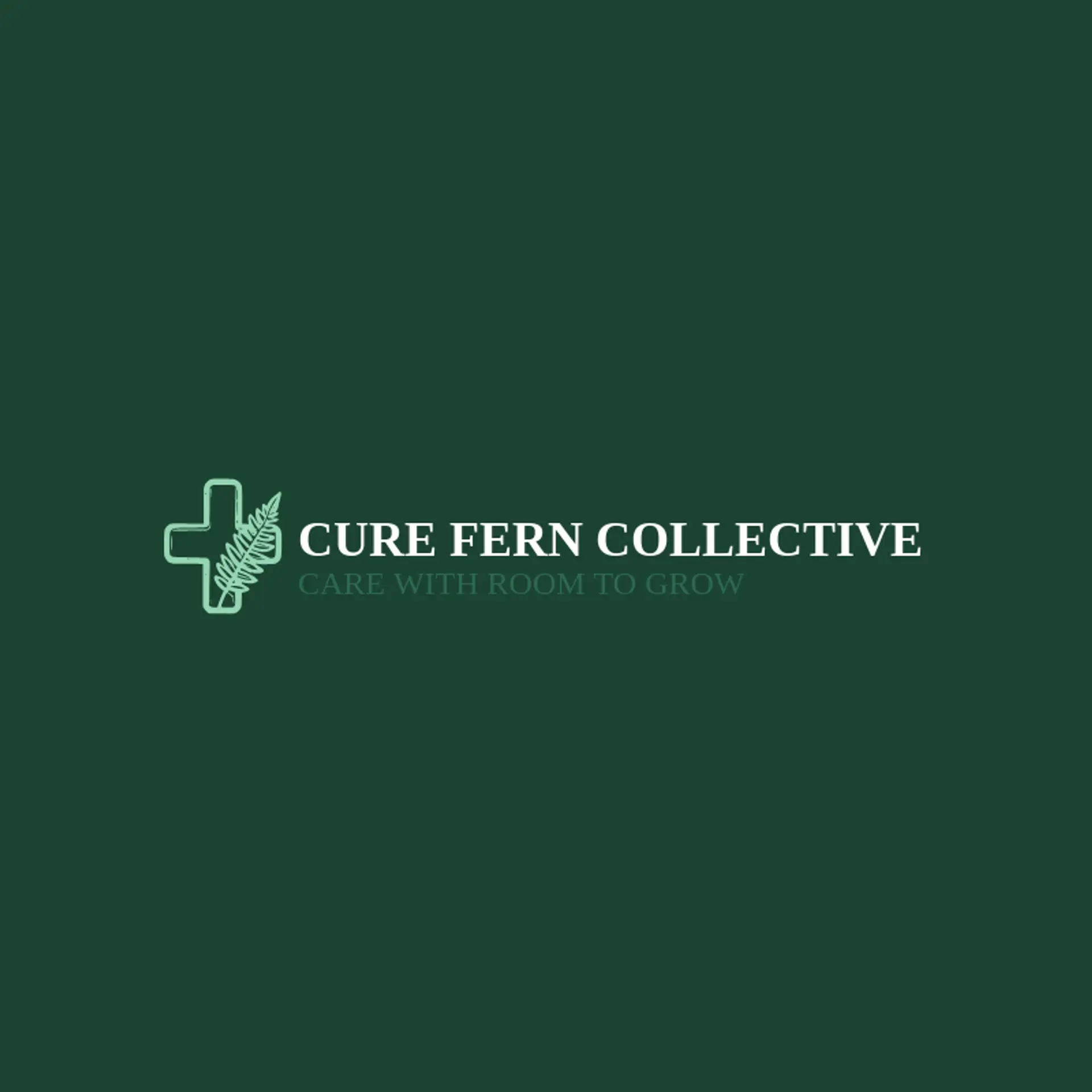 Cure Fern Collective logo for cure