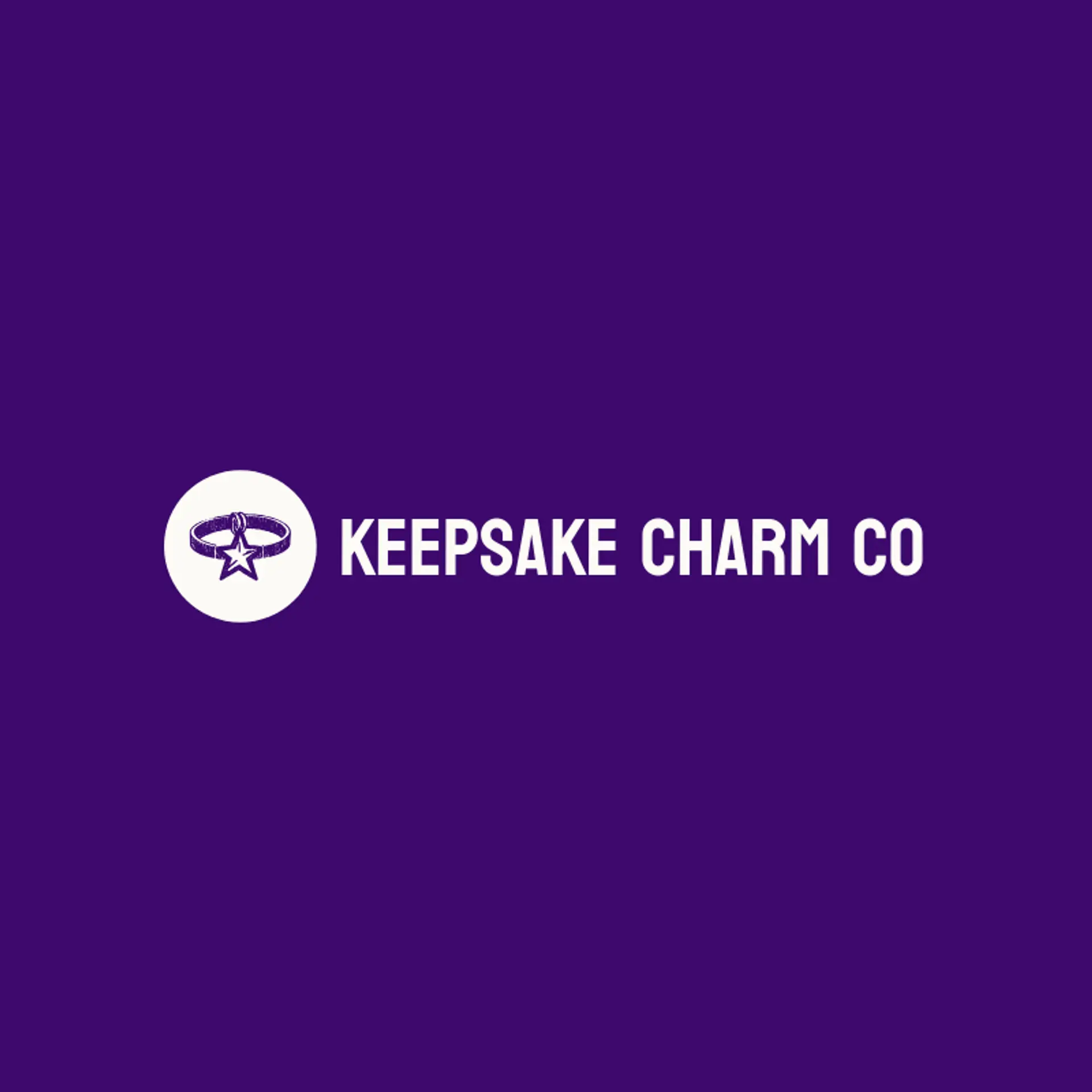 Keepsake Charm Co logo for bracelet
