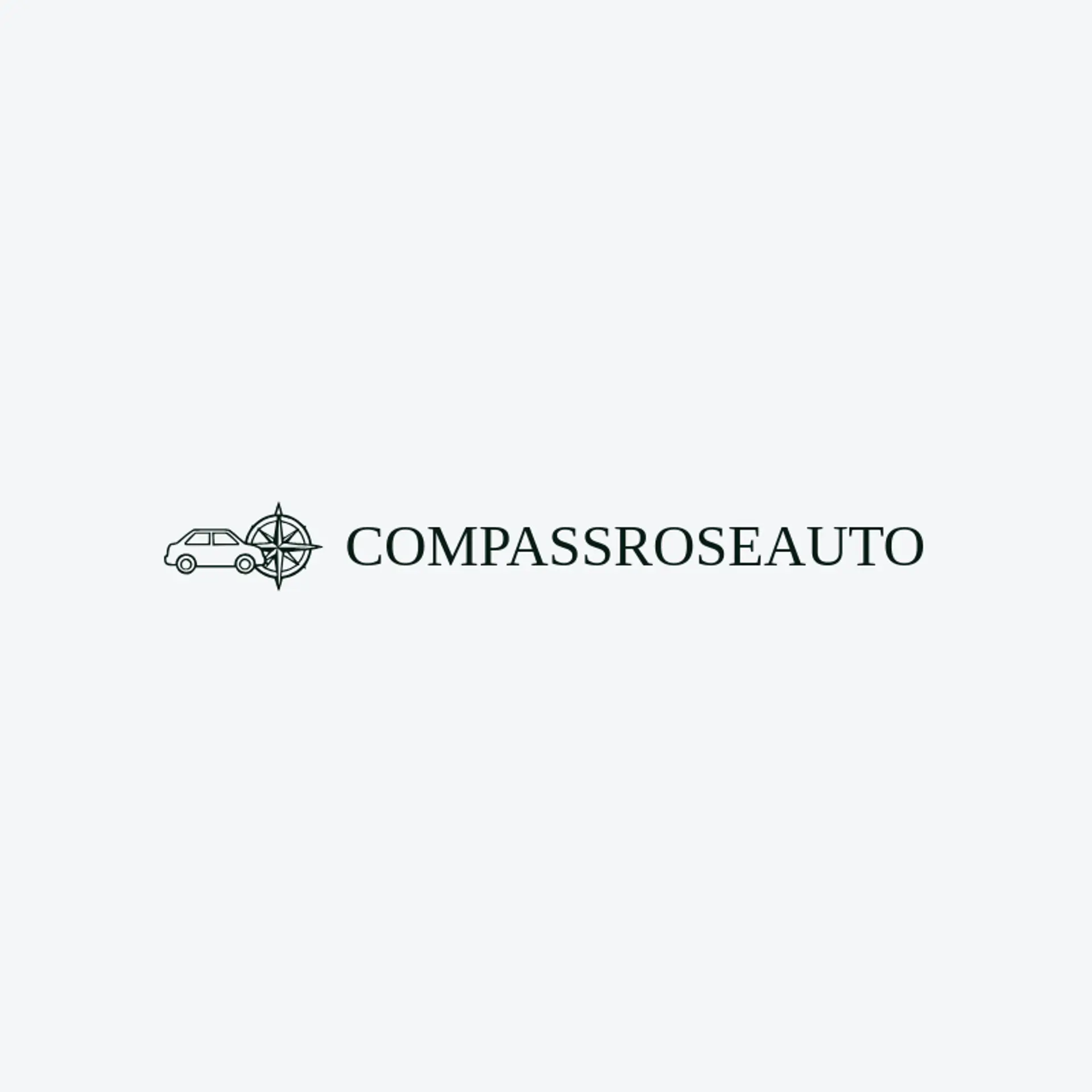 Compass Rose Auto logo for automobile