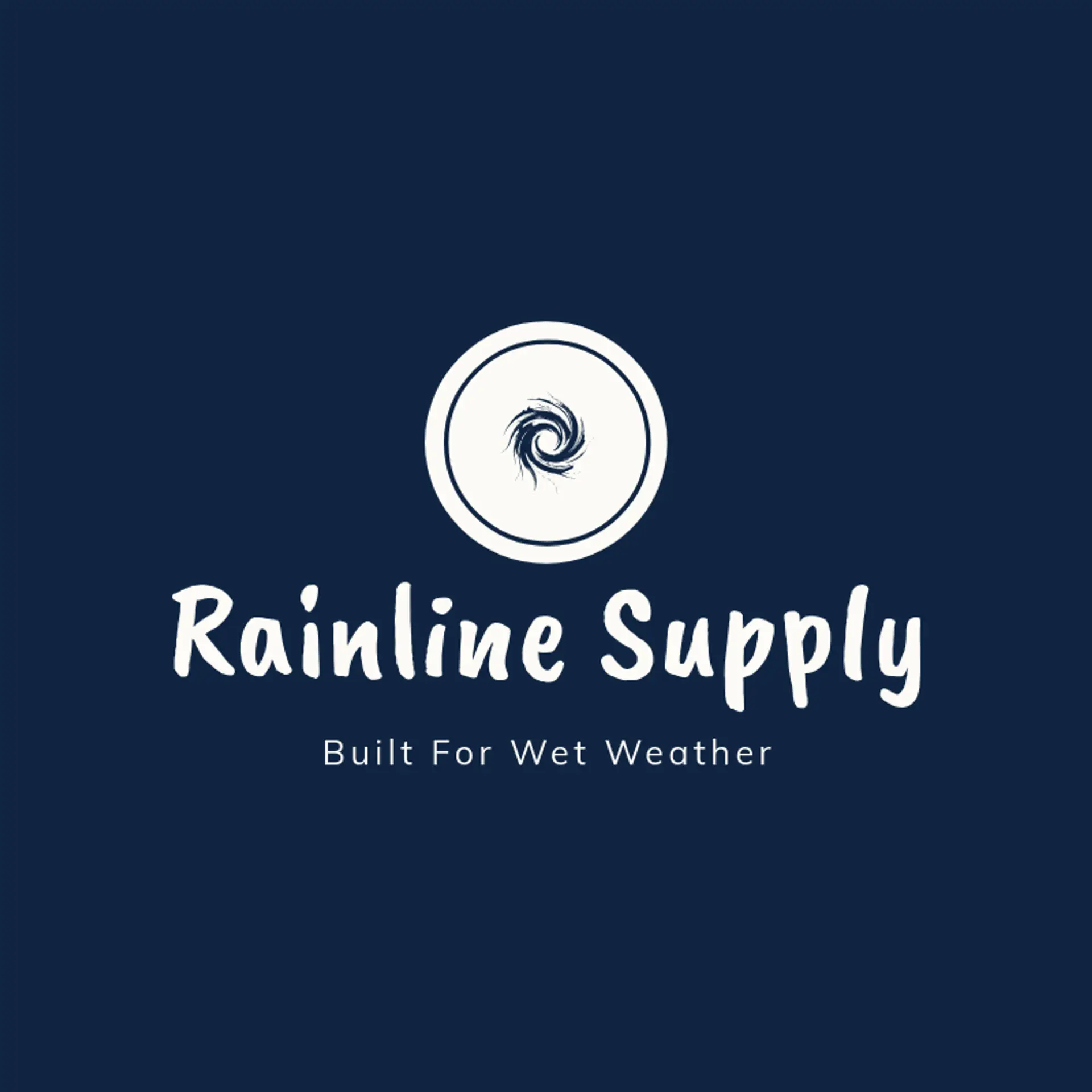 Rainline Supply logo for hurricane