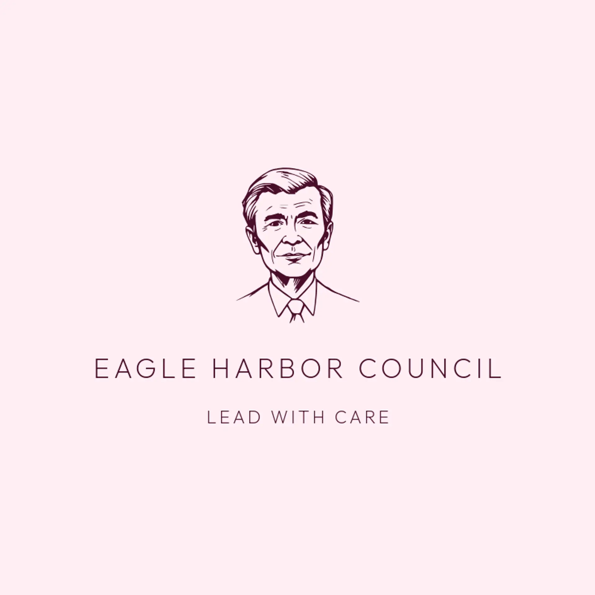 Eagle Harbor Council logo for president
