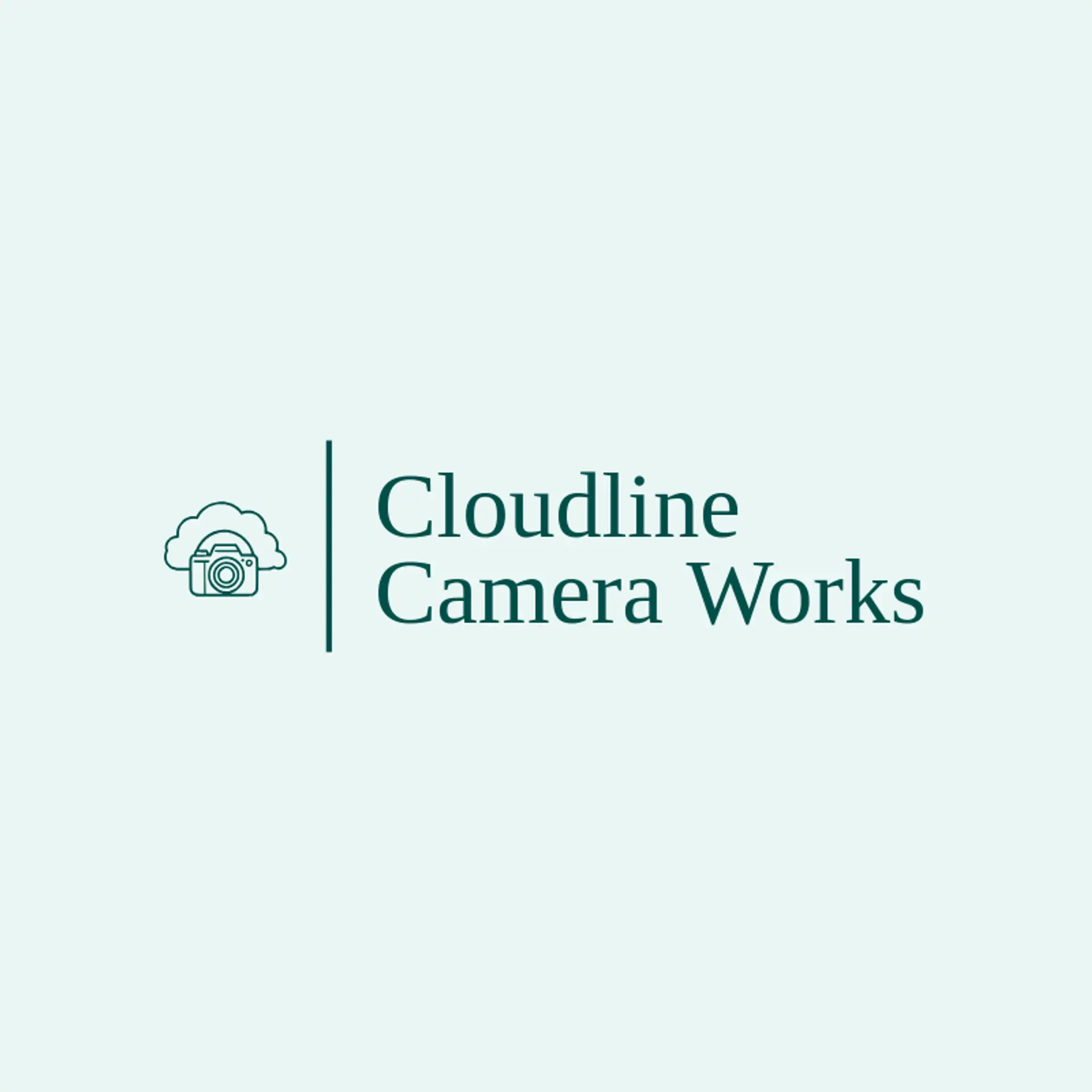 Cloudline Camera Works logo for video camera