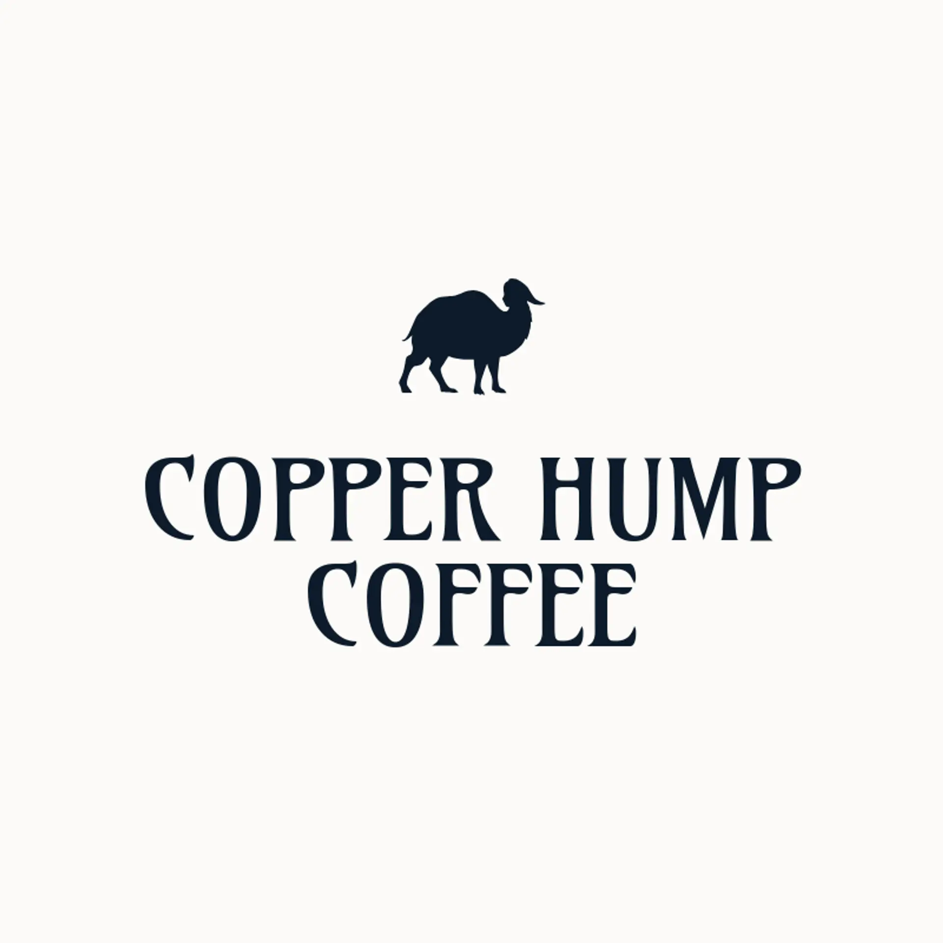 Copper Hump Coffee logo for camel
