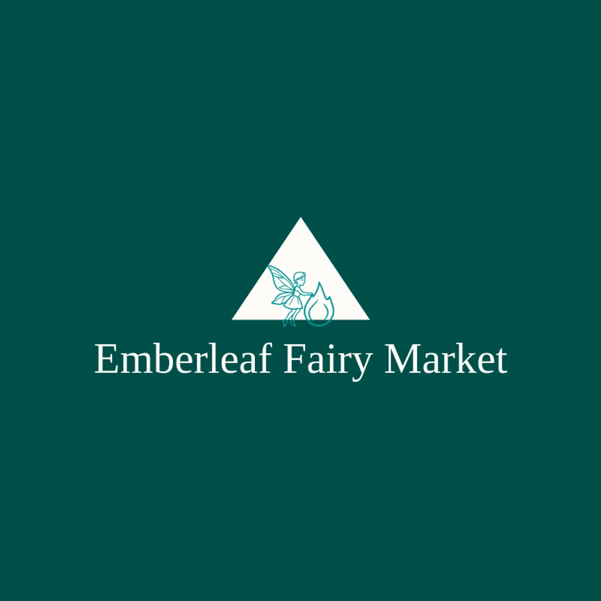 Emberleaf Fairy Market logo for fairy