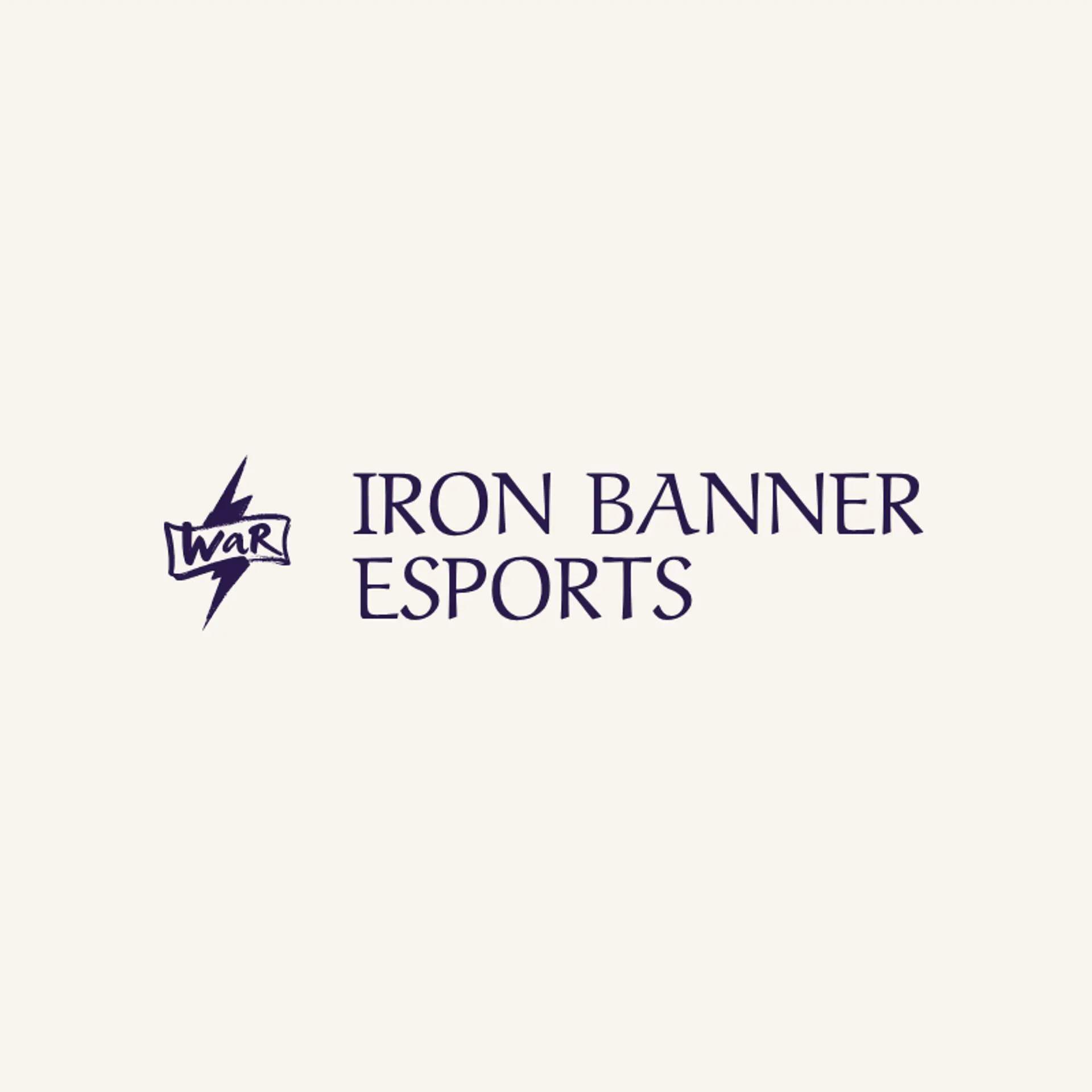 Iron Banner Esports logo for battle