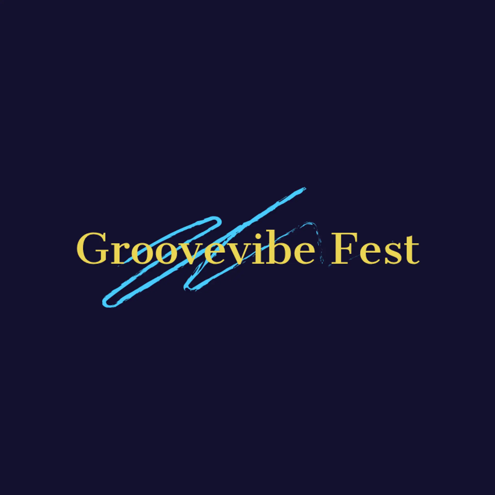 RhythmRise Fest logo for music festival