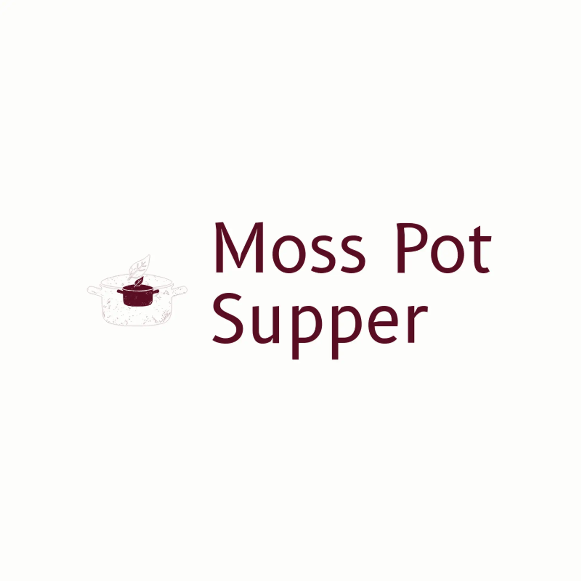 Moss Pot Supper logo for chef