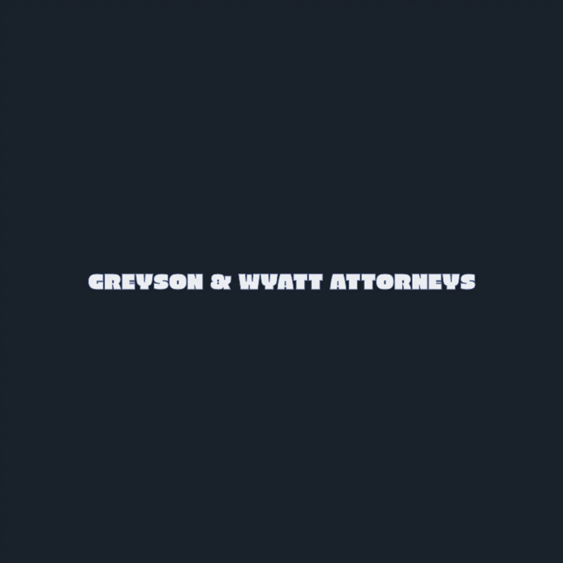 Greyson & Wyatt Attorneys logo for law firm