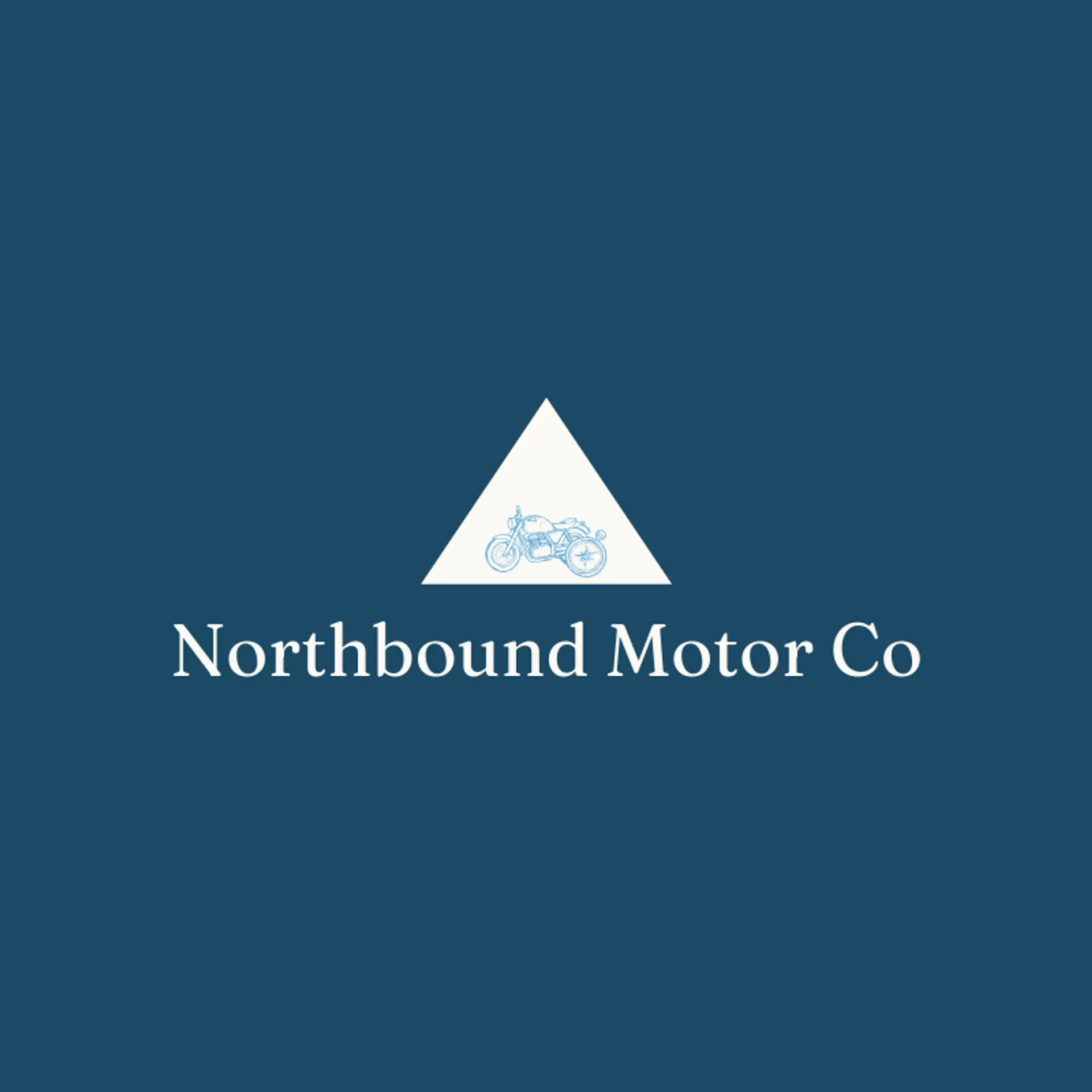Northbound Motor Co logo for motorcycle