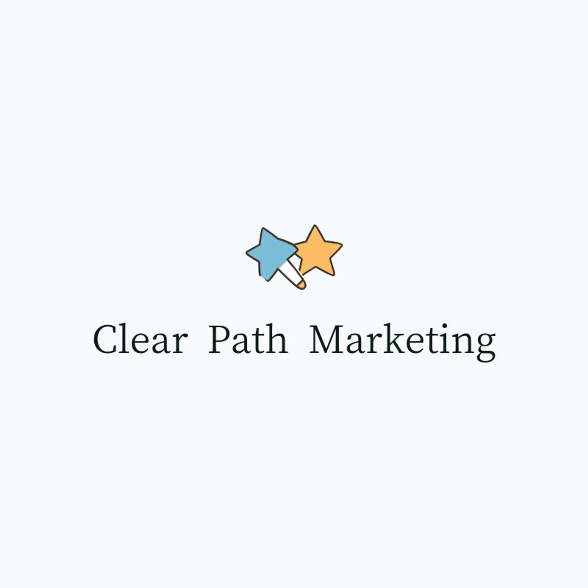 Clear Path Marketing logo for marketing