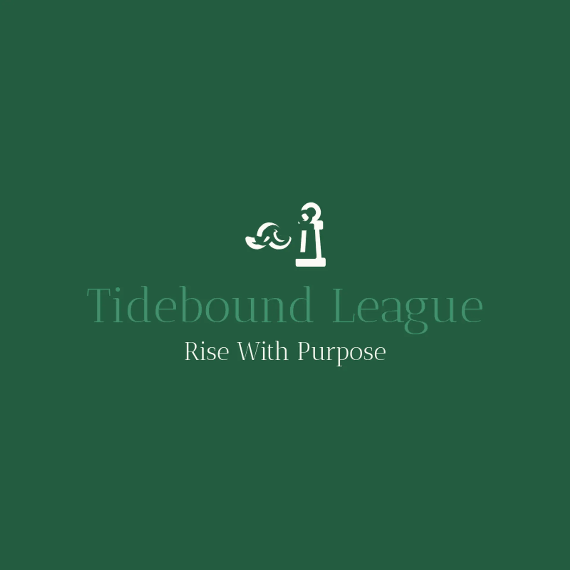 Tidebound League logo for wave