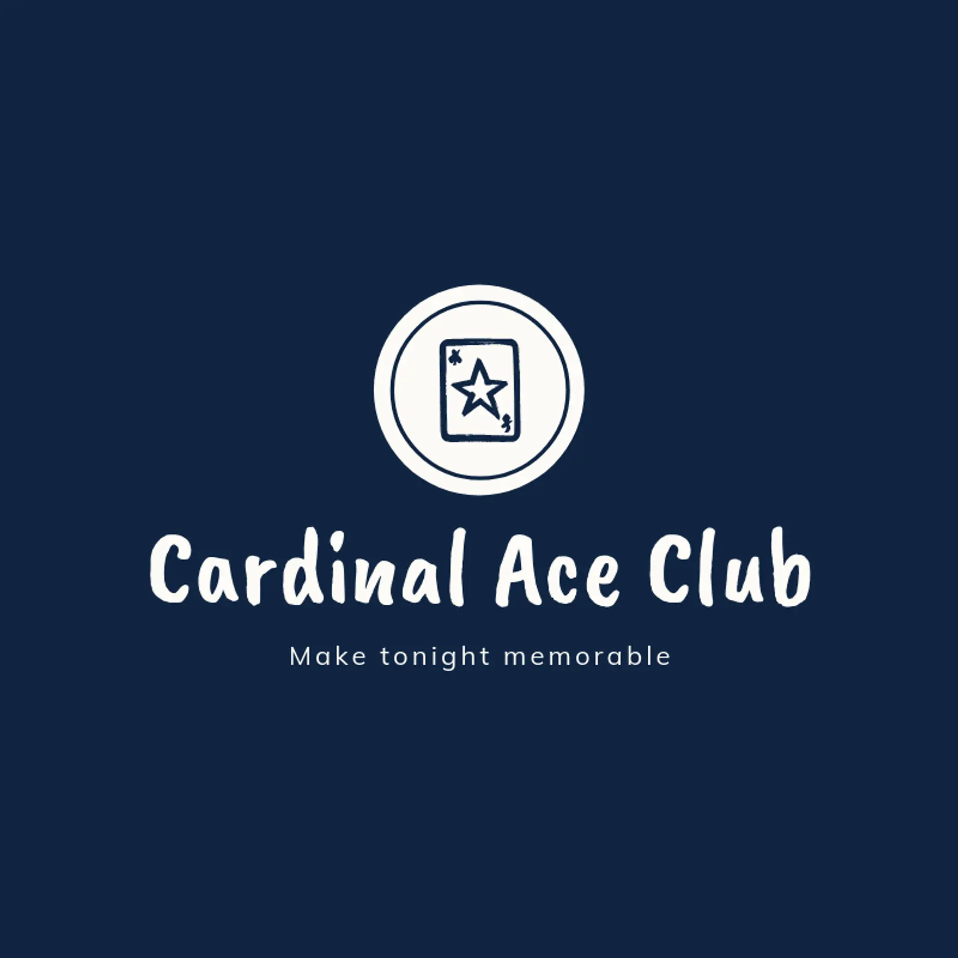 Cardinal Ace Club logo for casino