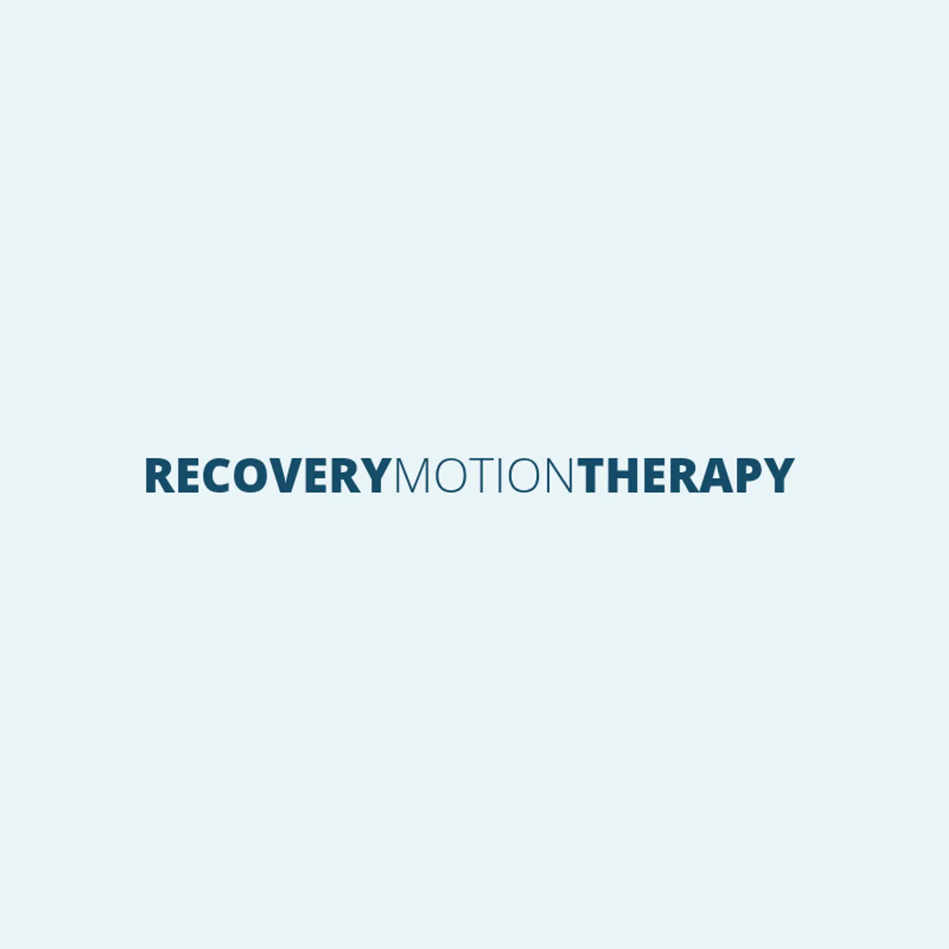 Recovery Motion Therapy logo for sports massage
