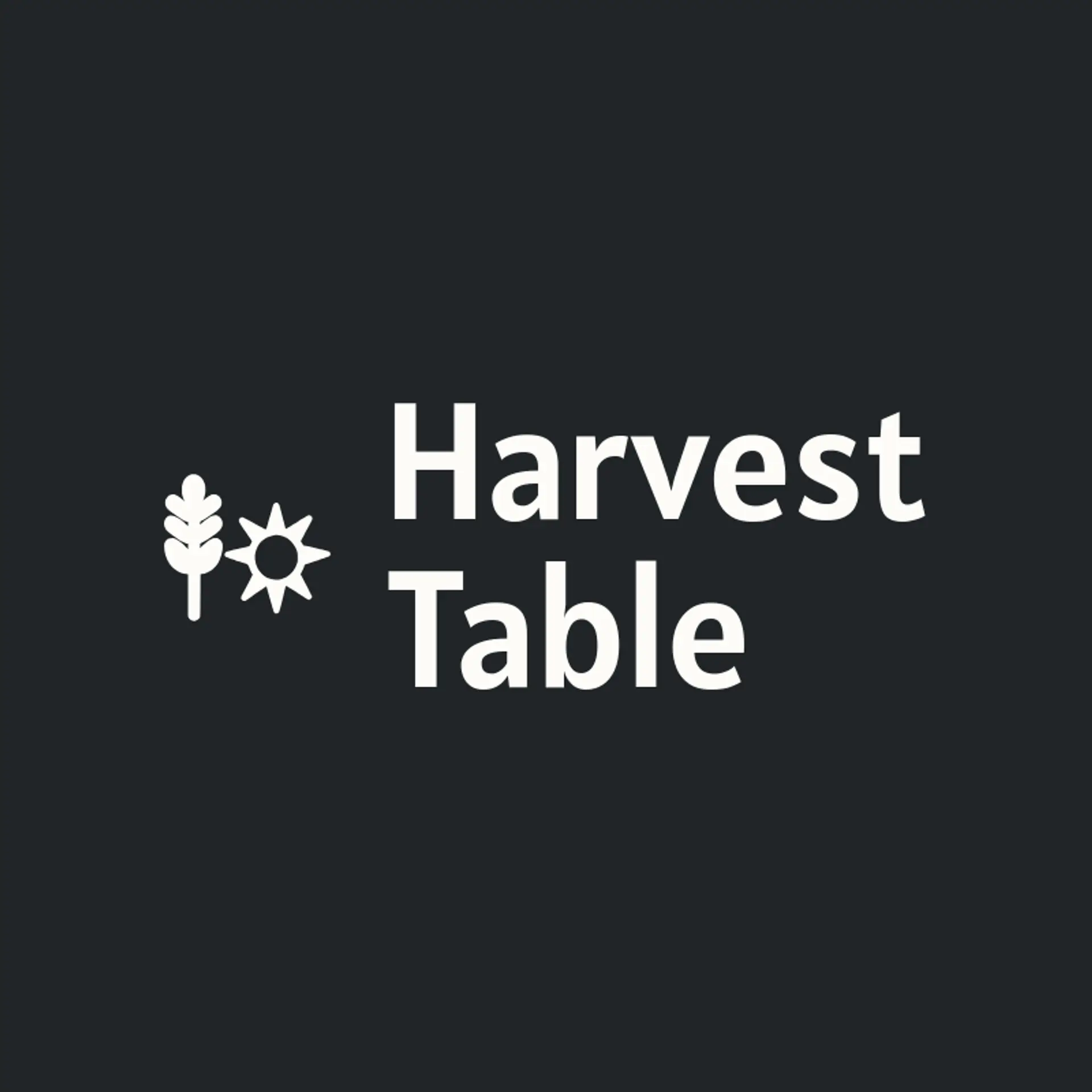 Harvest Table logo for jesus