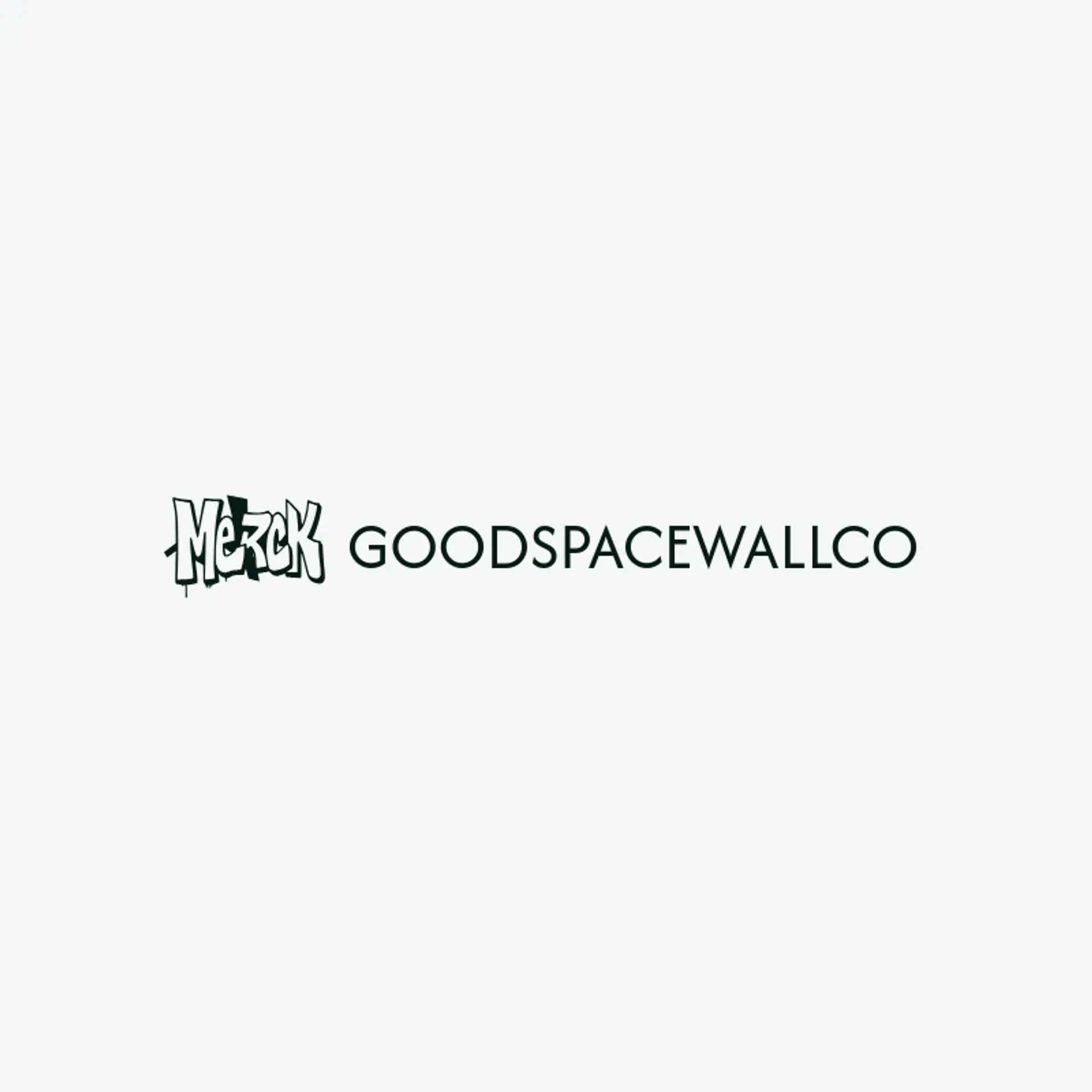 Goodspace Wall Co logo for mural