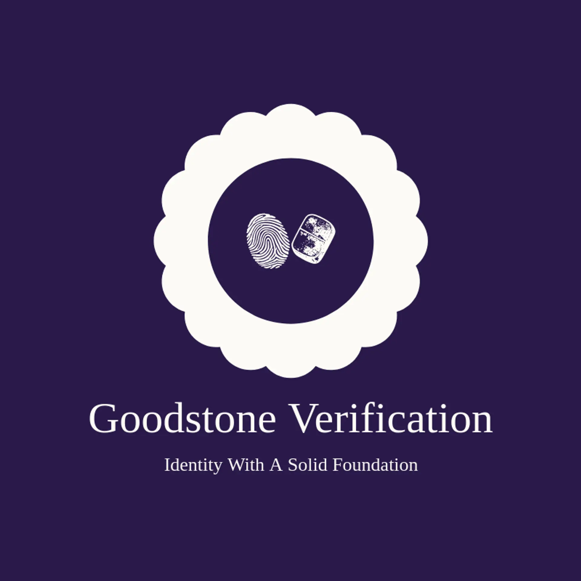 Goodstone Verification logo for fingerprint