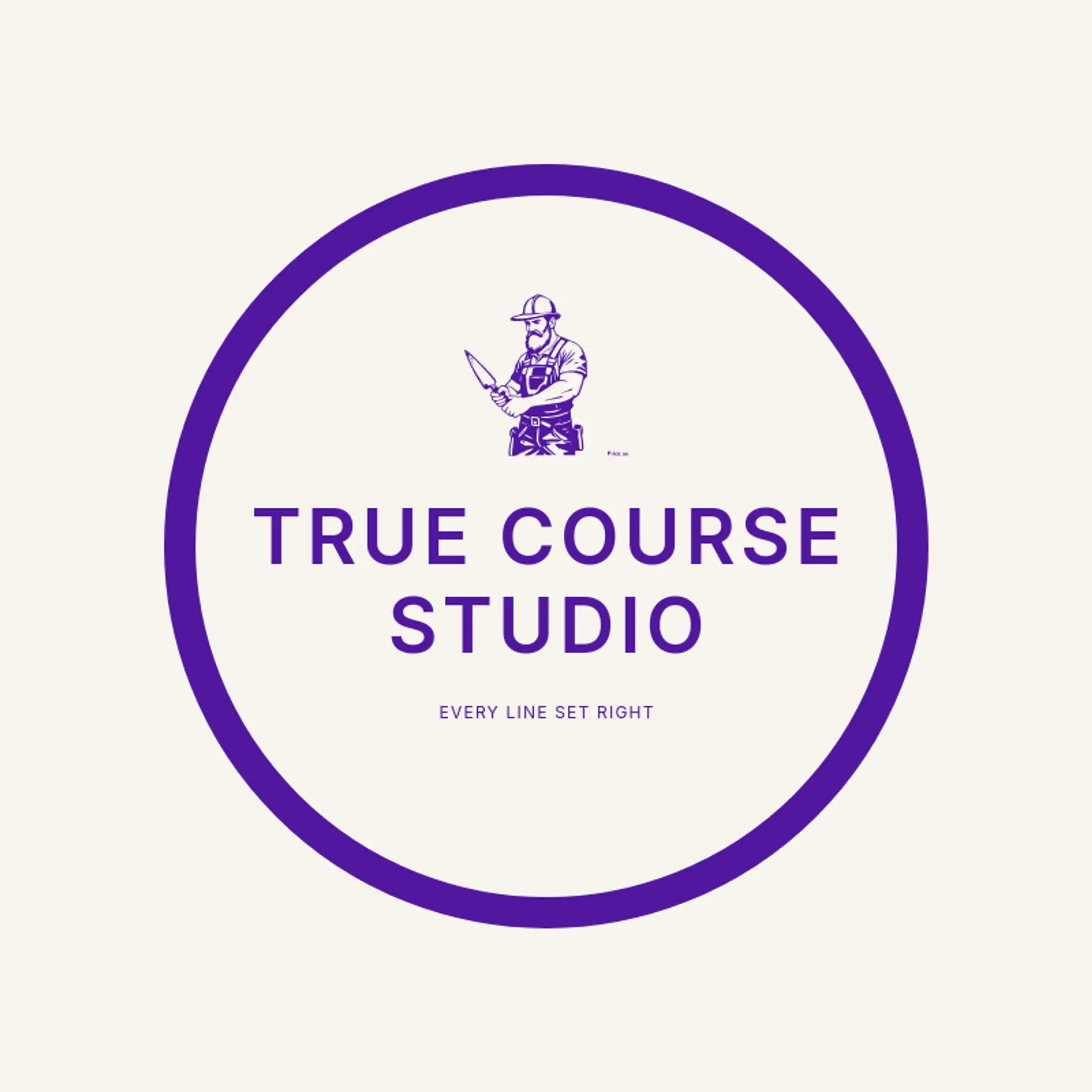 True Course Studio logo for mason