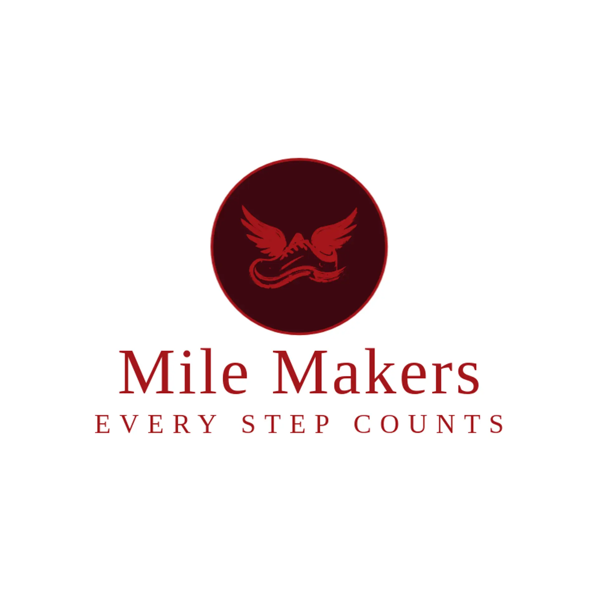 Mile Makers logo for running