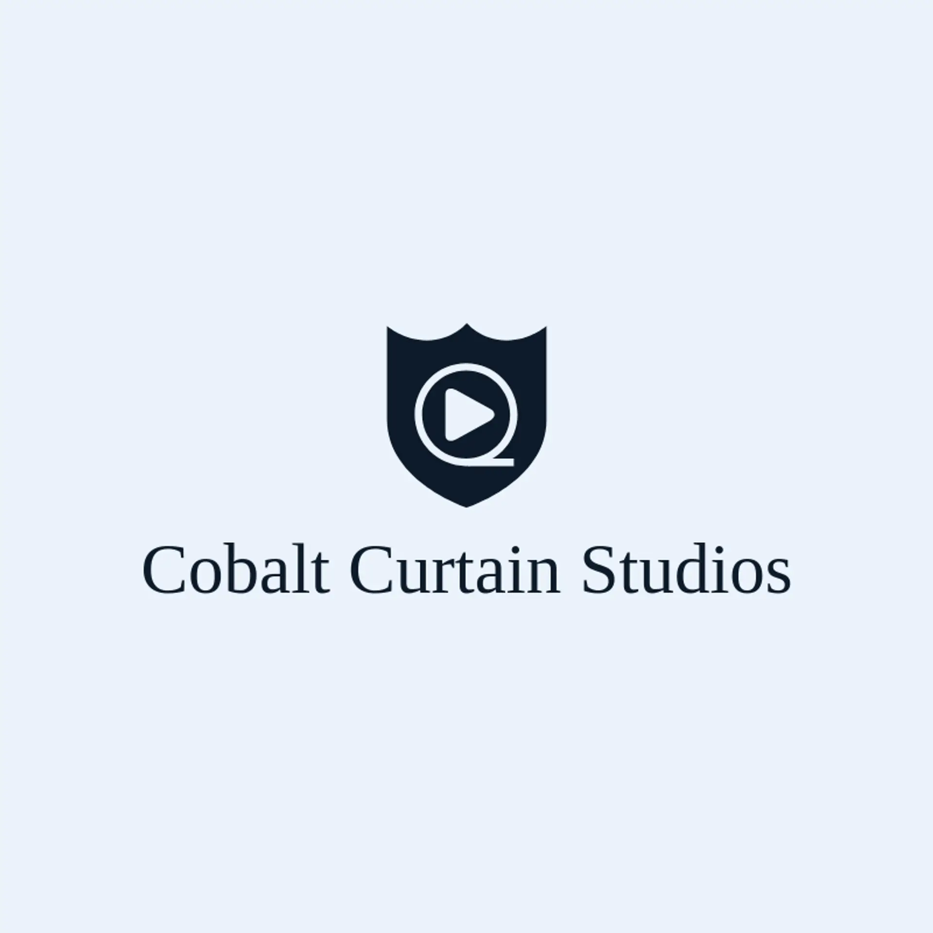 Cobalt Curtain Studios logo for blockbuster