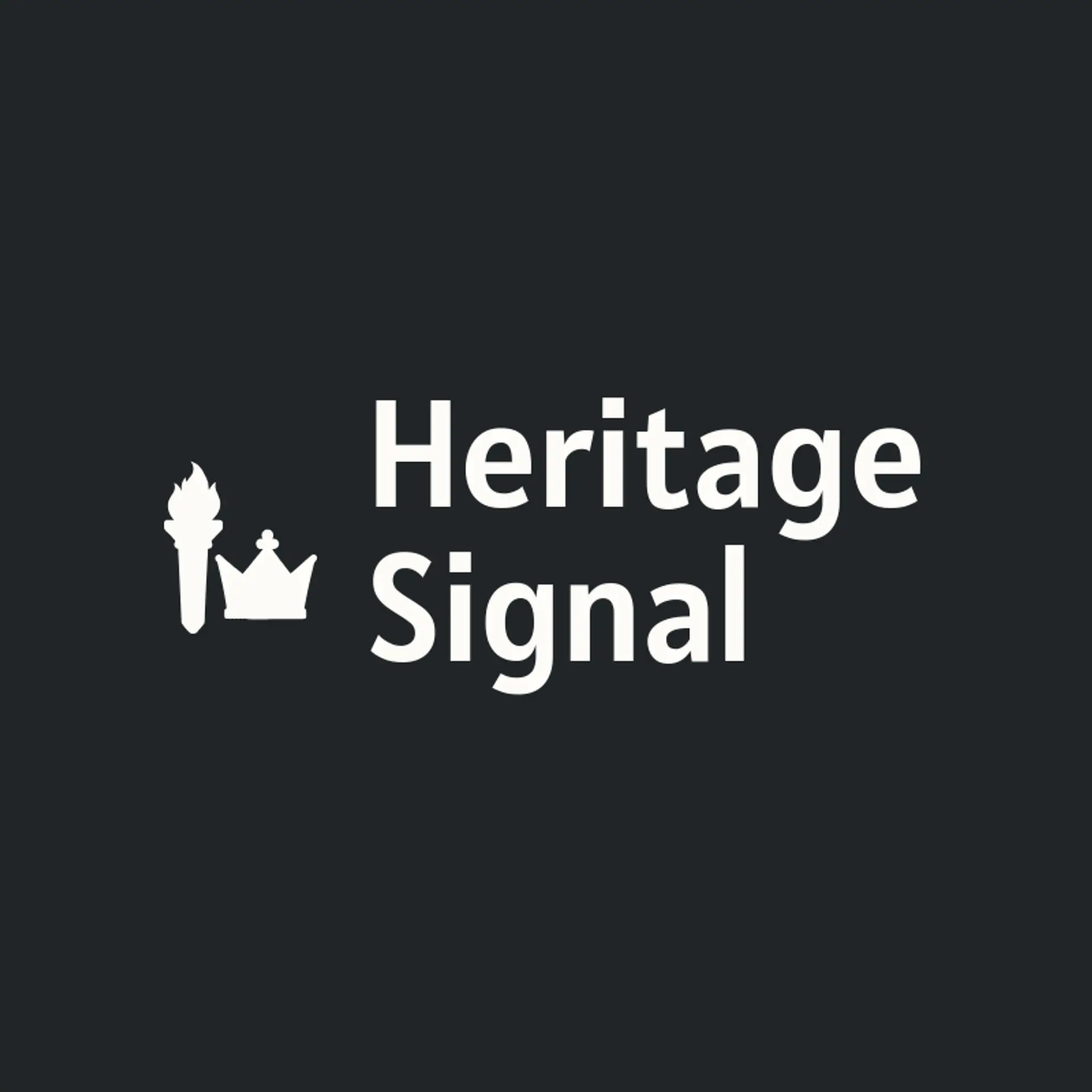 Heritage Signal logo for history