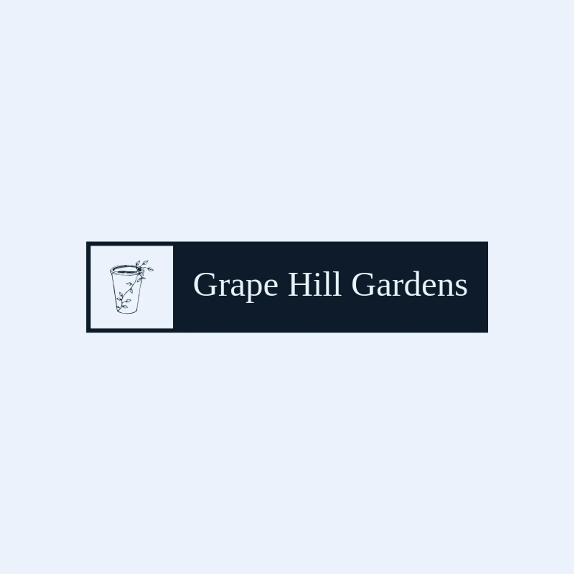 Grape Hill Gardens logo for vine