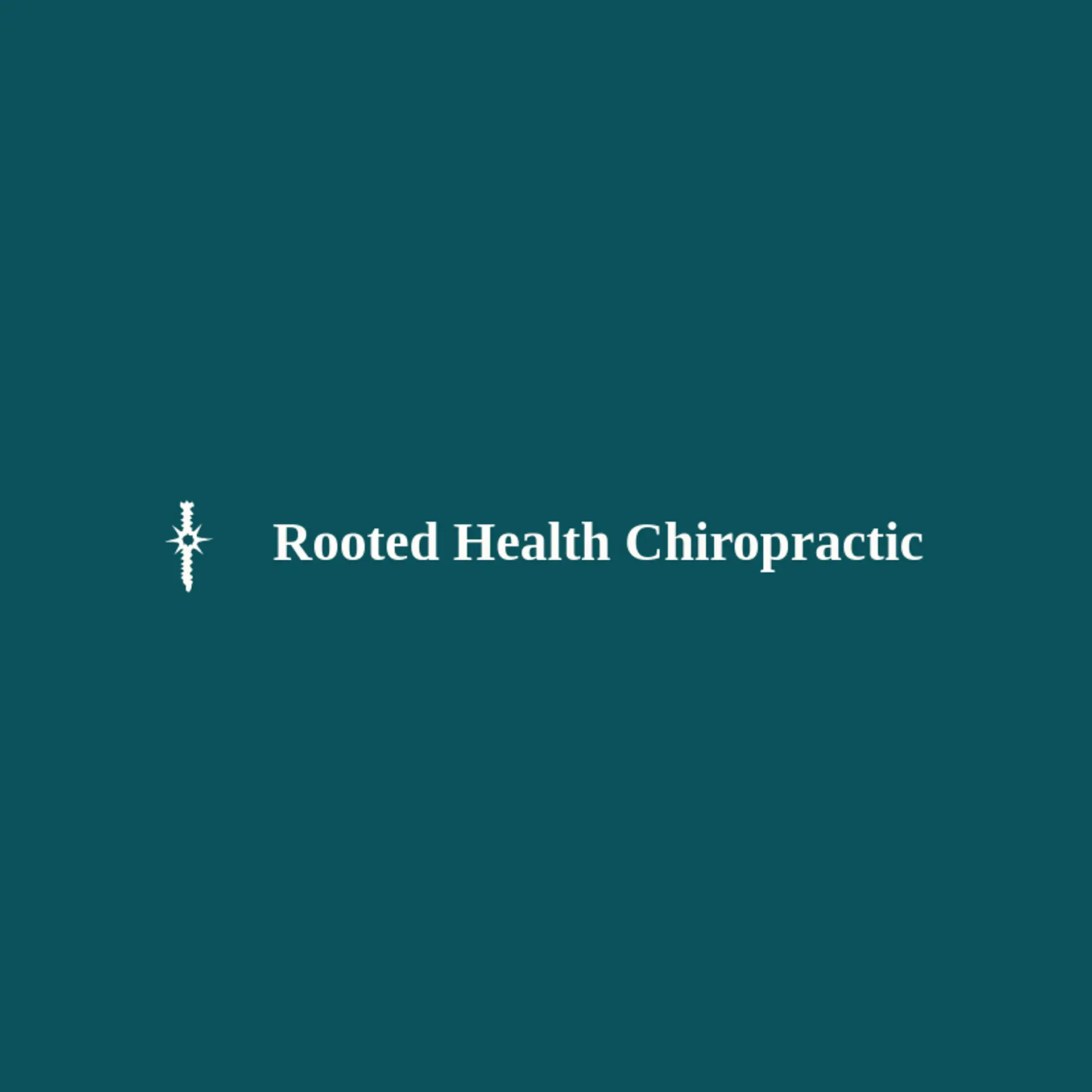 Rooted Health Chiropractic logo for chiropractic