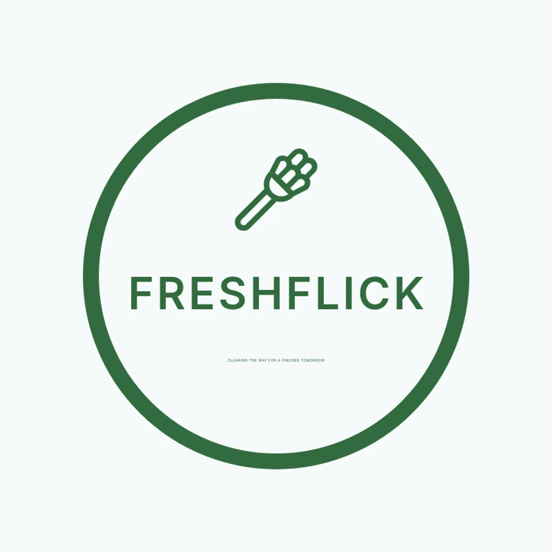 FreshFlick logo for blg cleaning service