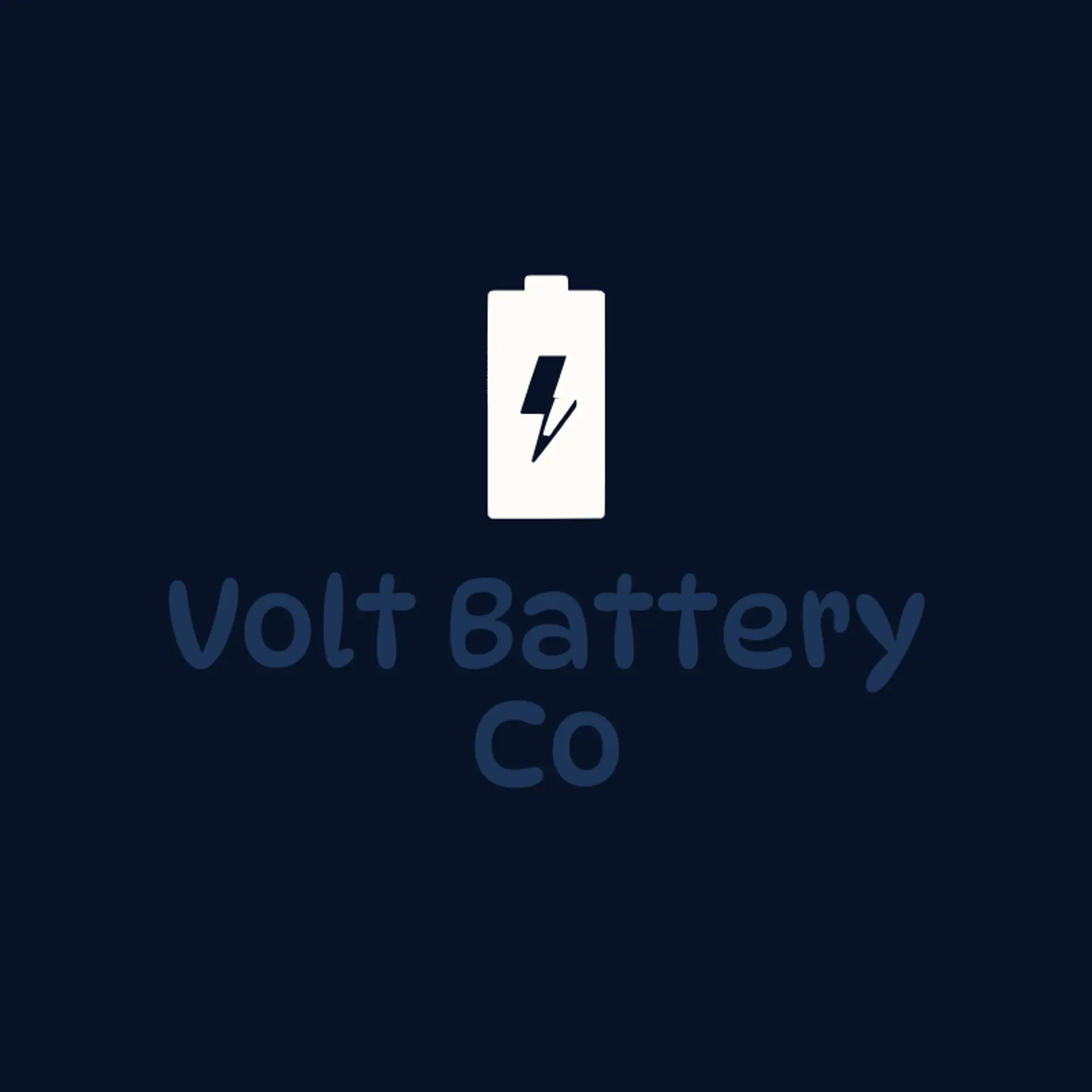 Volt Battery Co logo for cell phone
