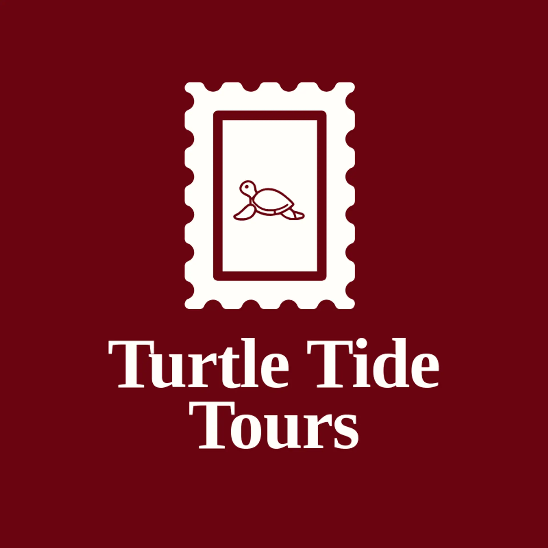 Turtle Tide Tours logo for sea turtle