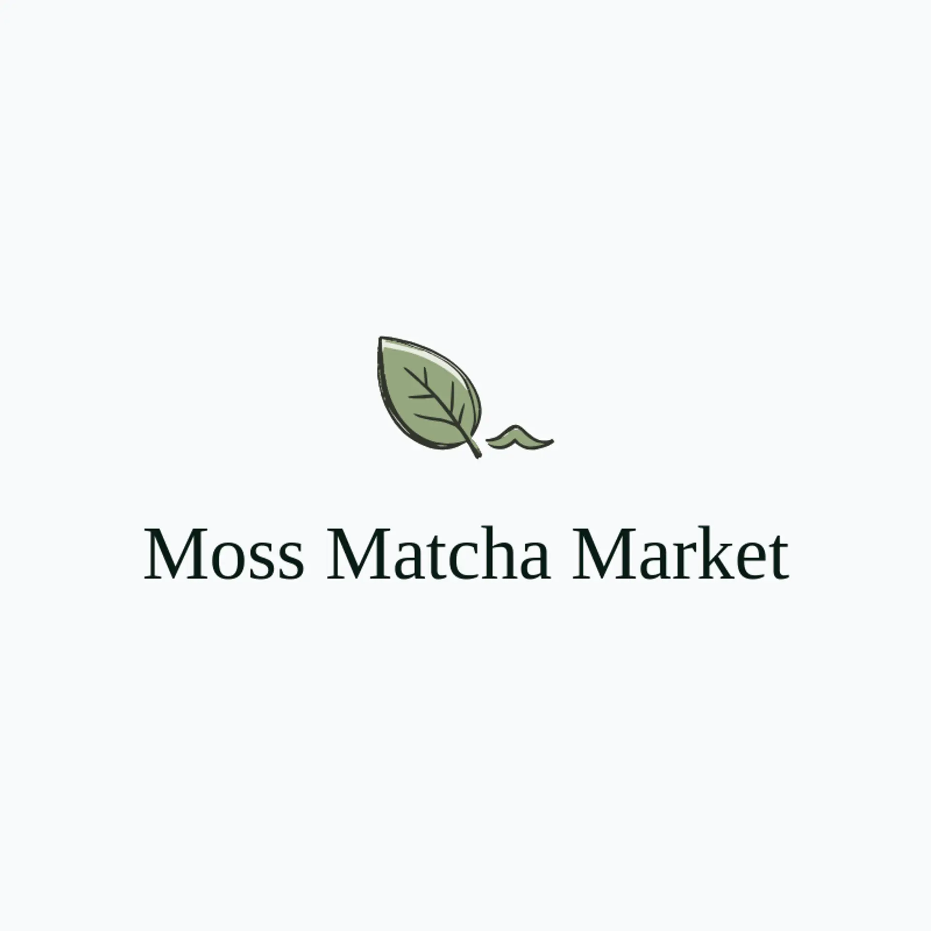 Moss Matcha Market logo for matcha