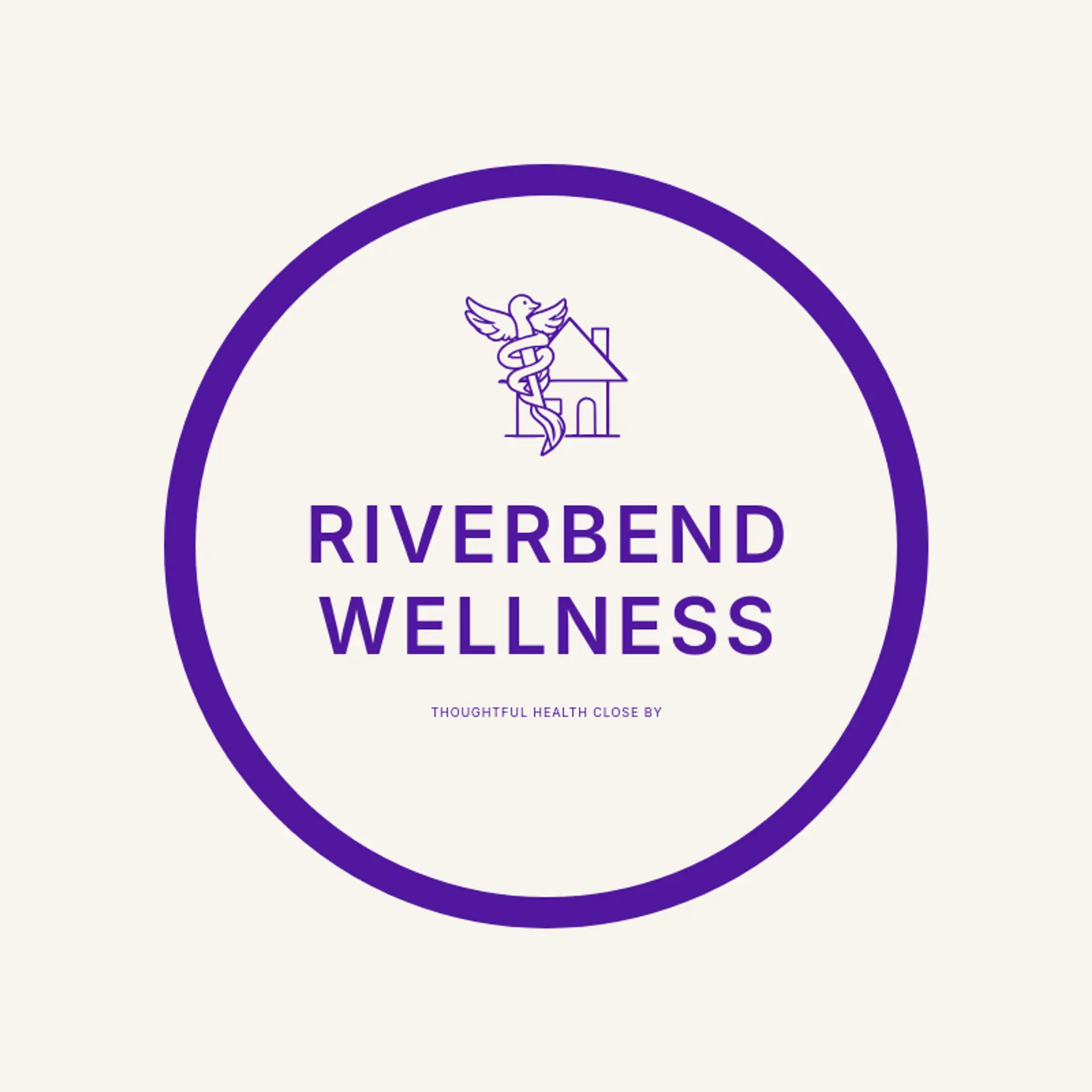 Riverbend Wellness logo for Caduceus