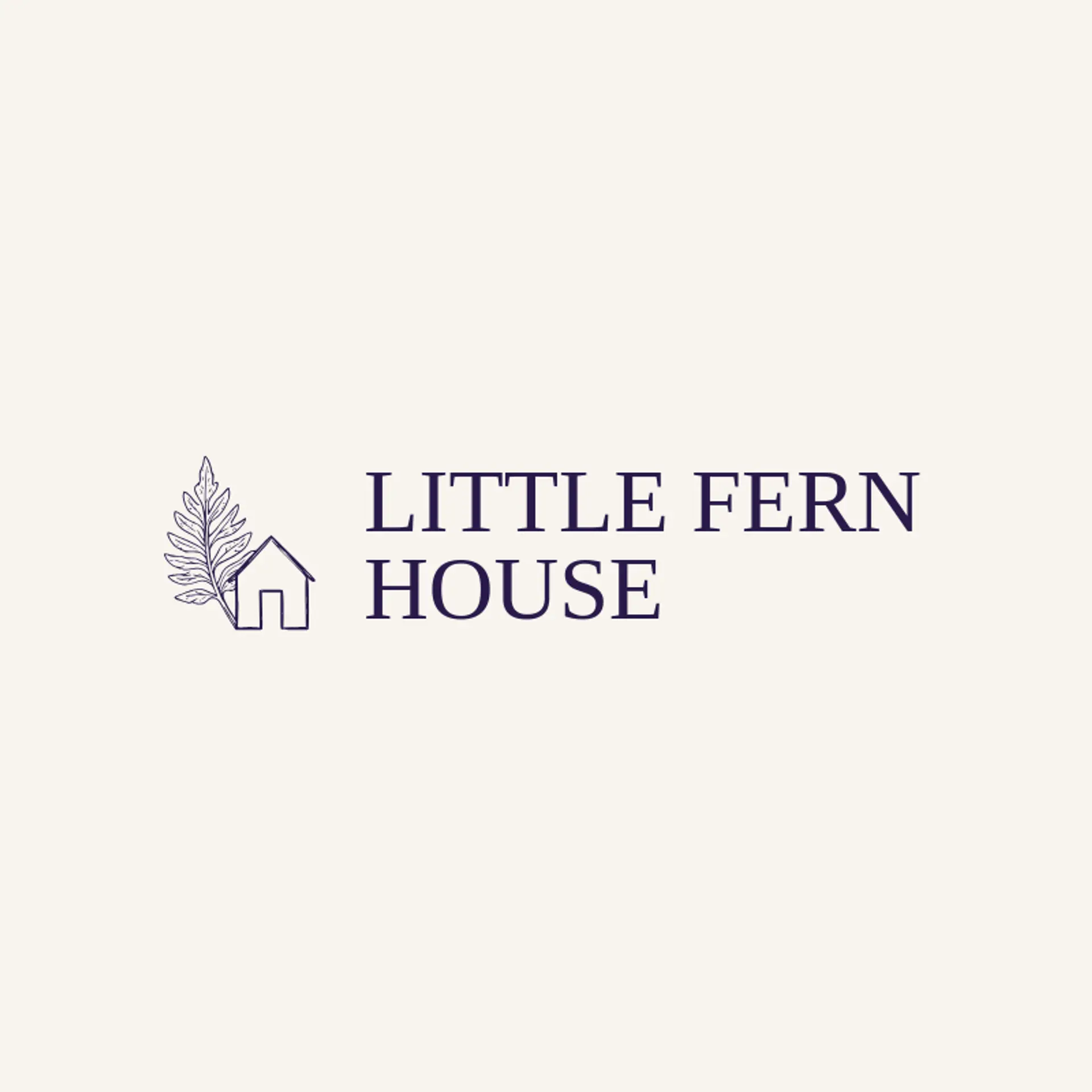 Little Fern House logo for fern