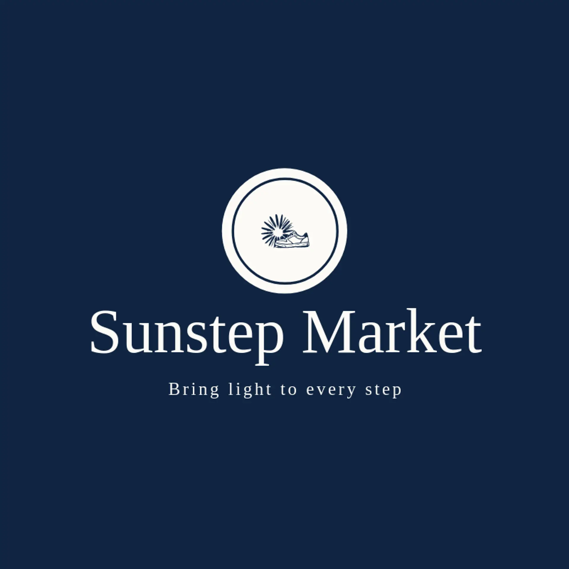 Sunstep Market logo for shoe