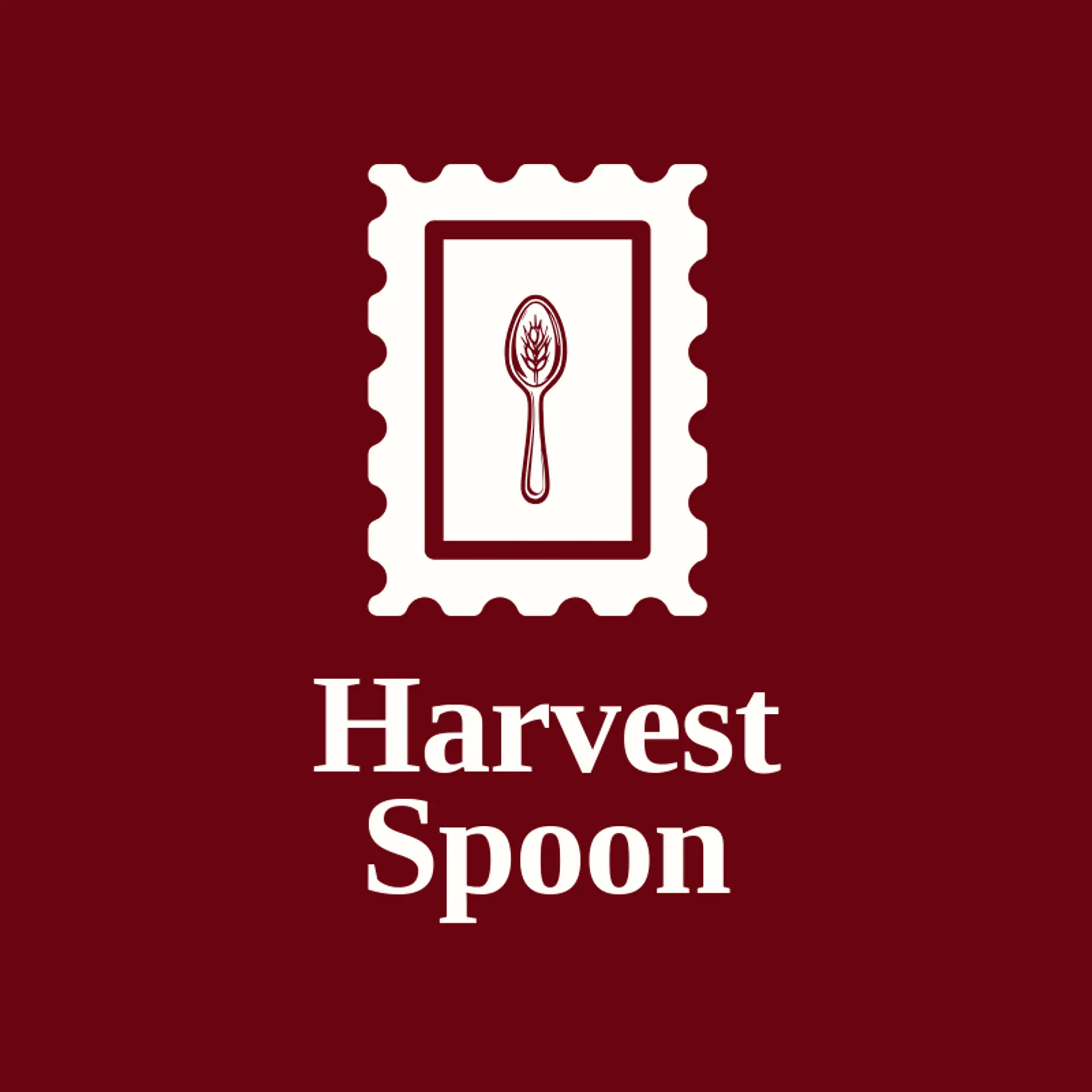 Harvest Spoon logo for foodie